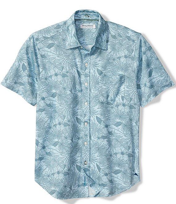 Tommy Bahama Big & Tall San Lucio Villa Evora Short Sleeve Woven Shirt Product Image