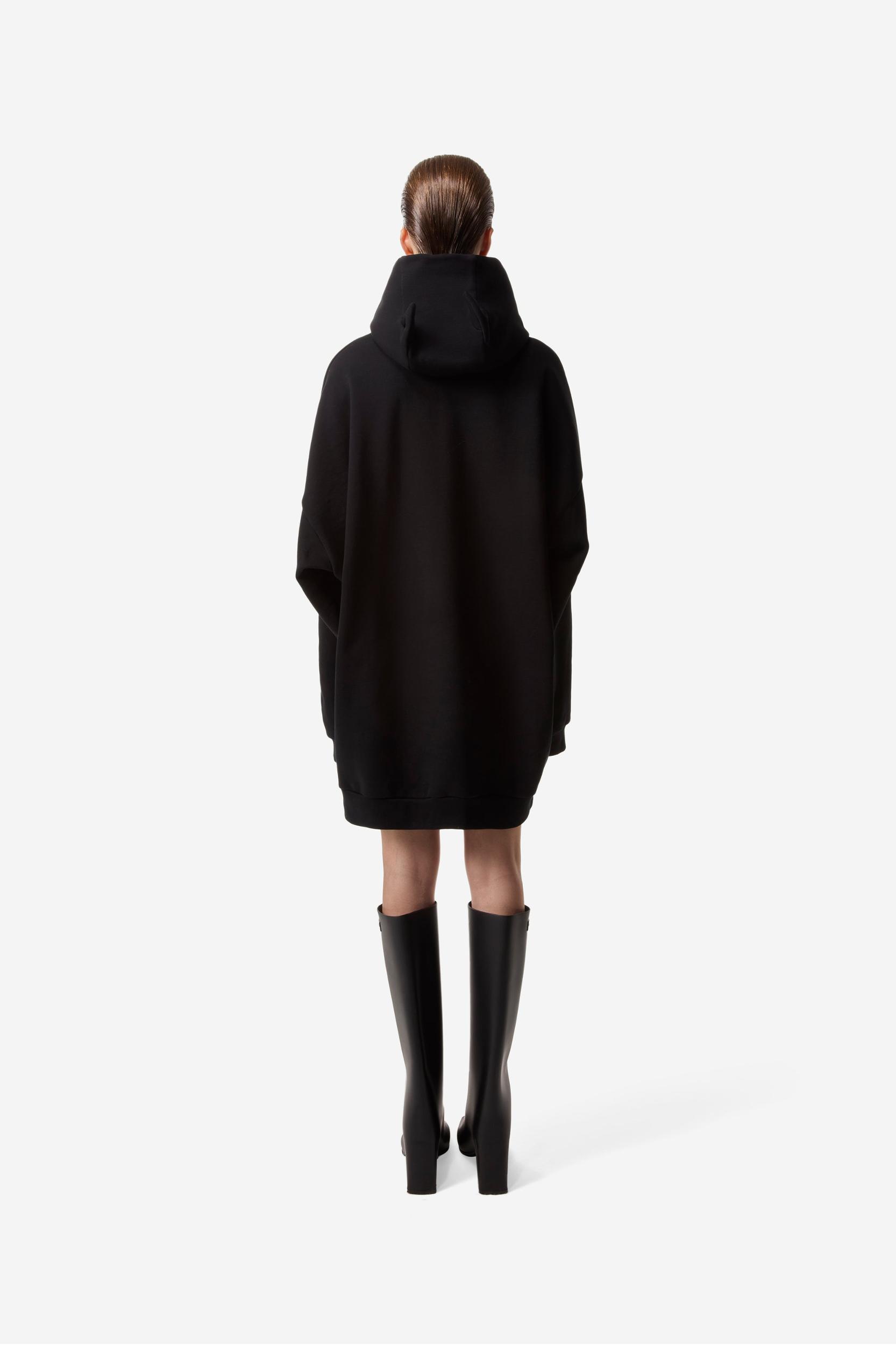 Horn Hooded Dress Product Image