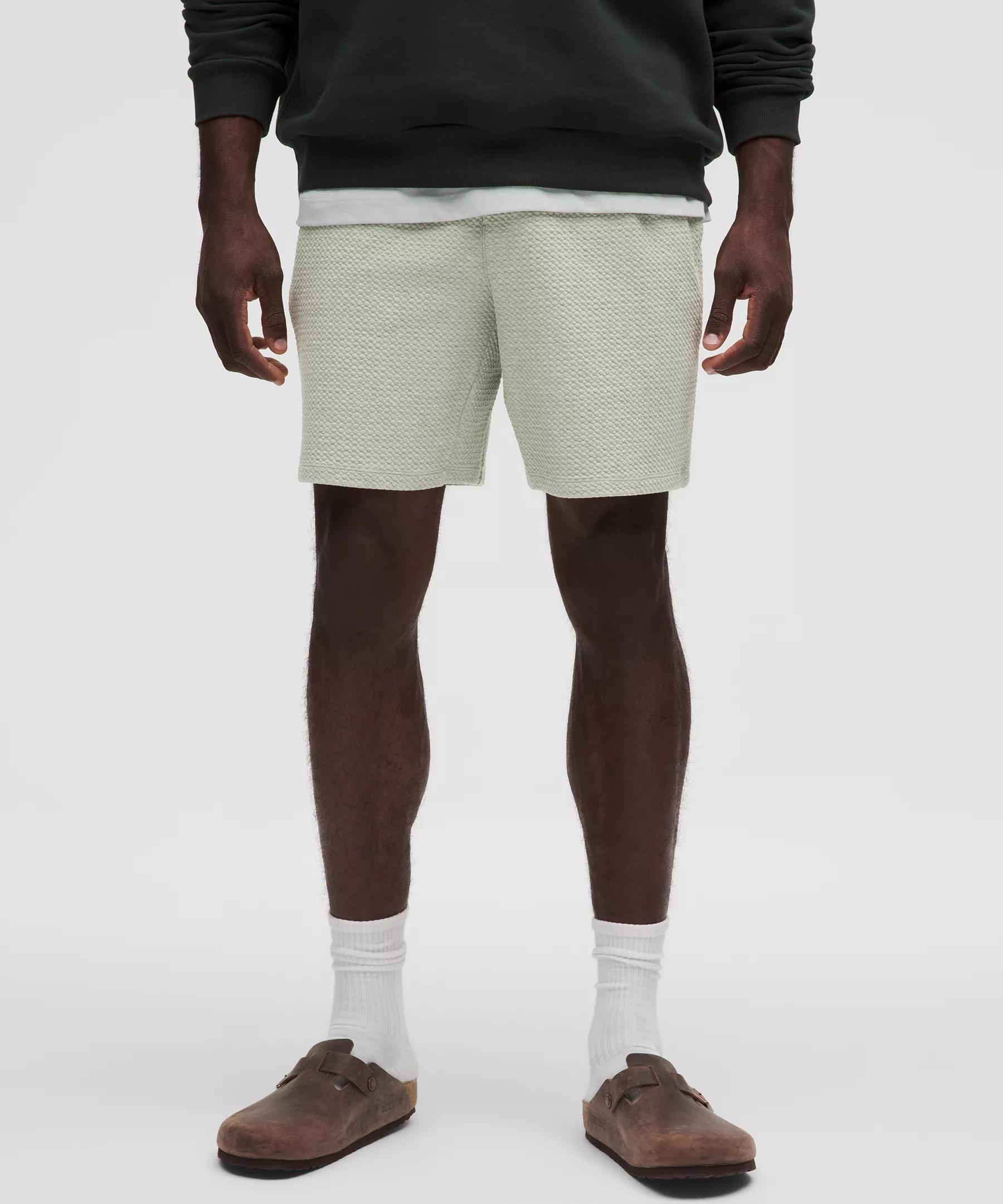 Textured Double-Knit Cotton Short 7" Product Image