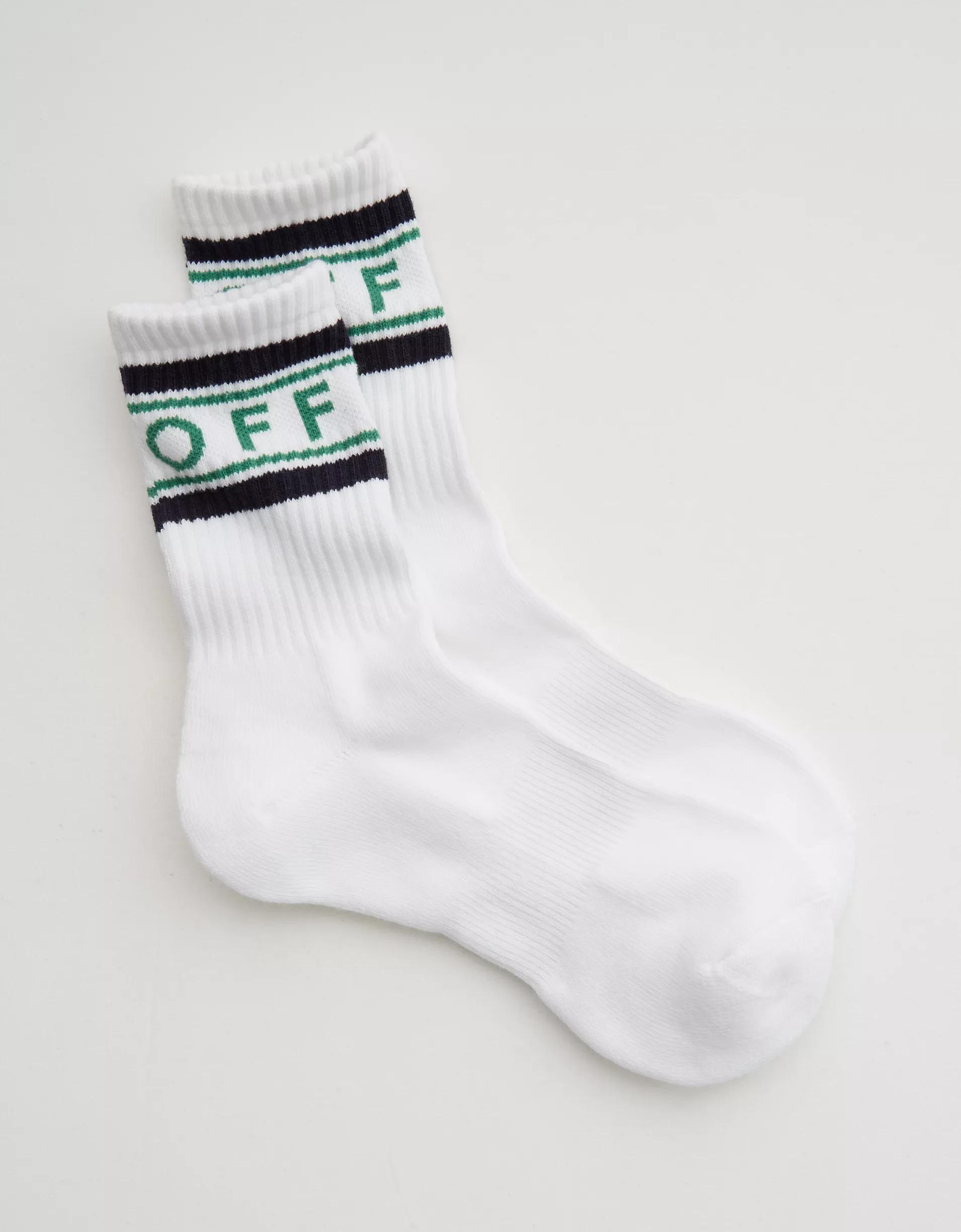 OFFLINE By Aerie Crew Socks Product Image