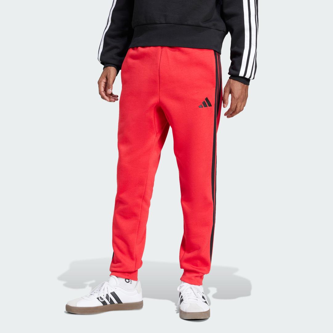 Essentials 3-Stripes Fleece Pants Product Image
