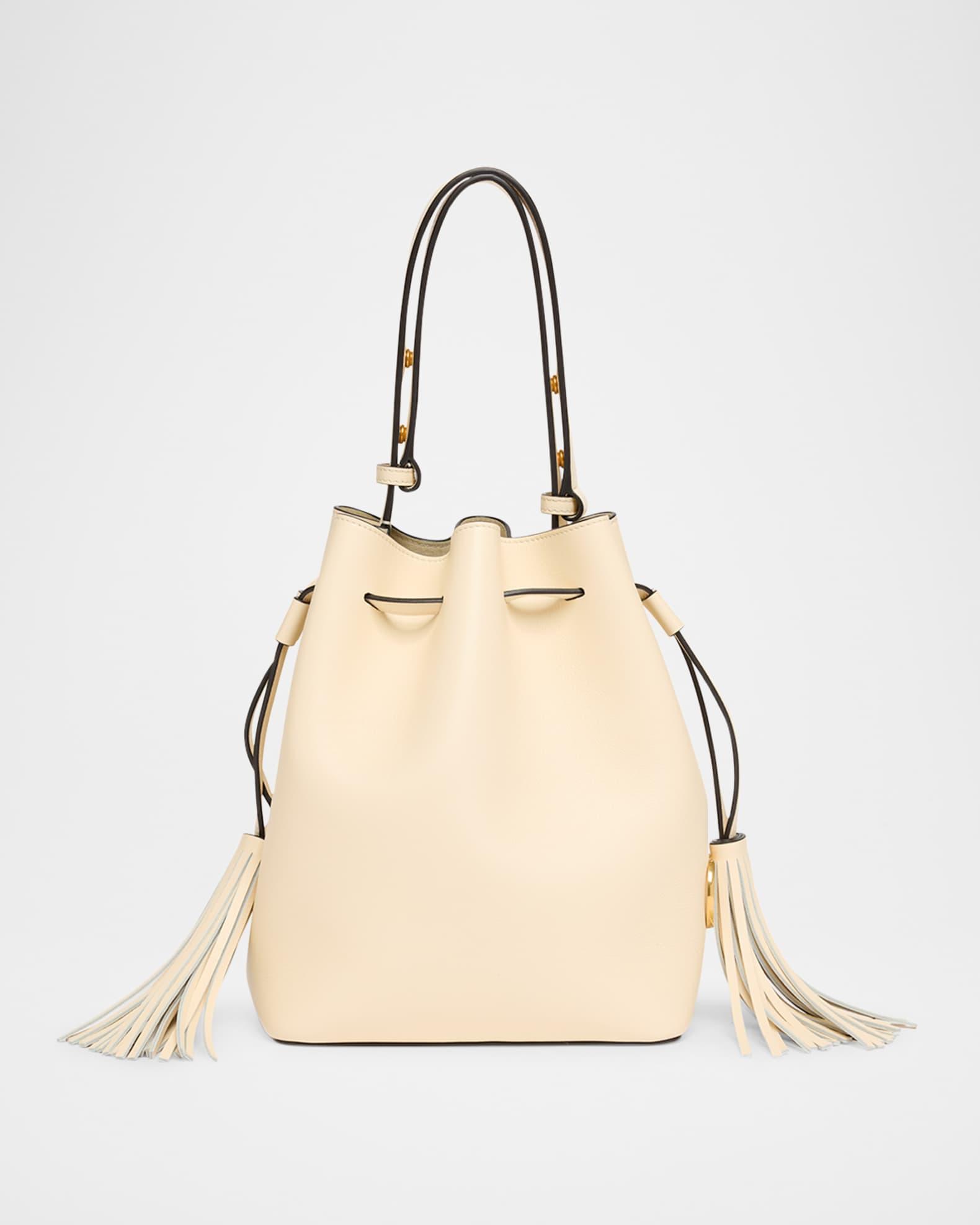 So Seau Tassel Leather Bucket Bag Product Image