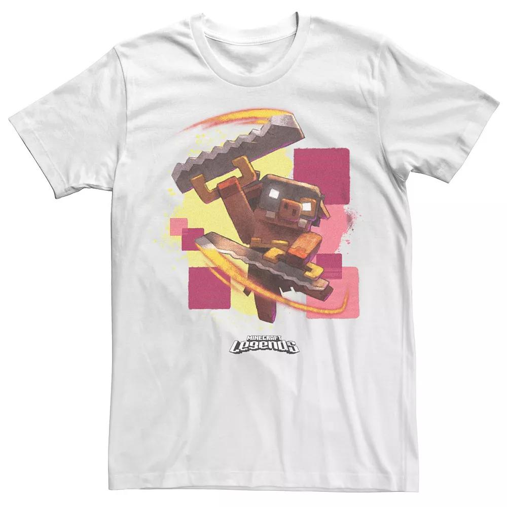 Men's Minecraft Legends Bruiser Piglin Graphic Tee,  Product Image