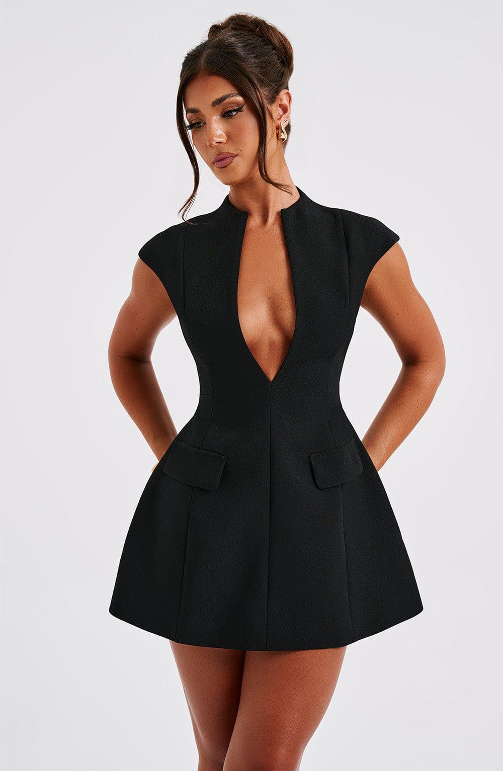 Suri Mini Dress - Black Product Image