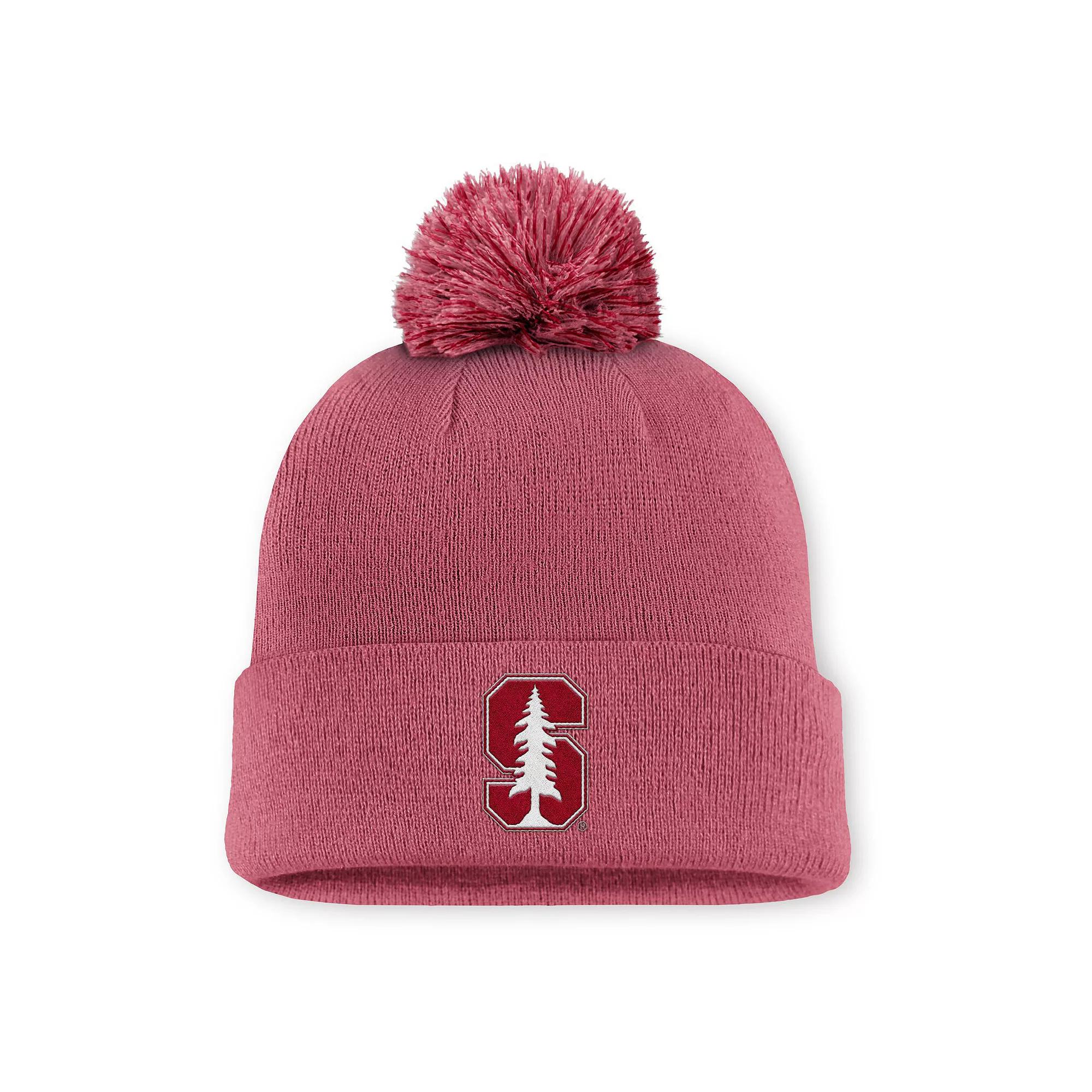 Stanford Primetime Campus Toned Nike Mens College Cuffed Pom Beanie | NC1665MSDN-UE8 Product Image