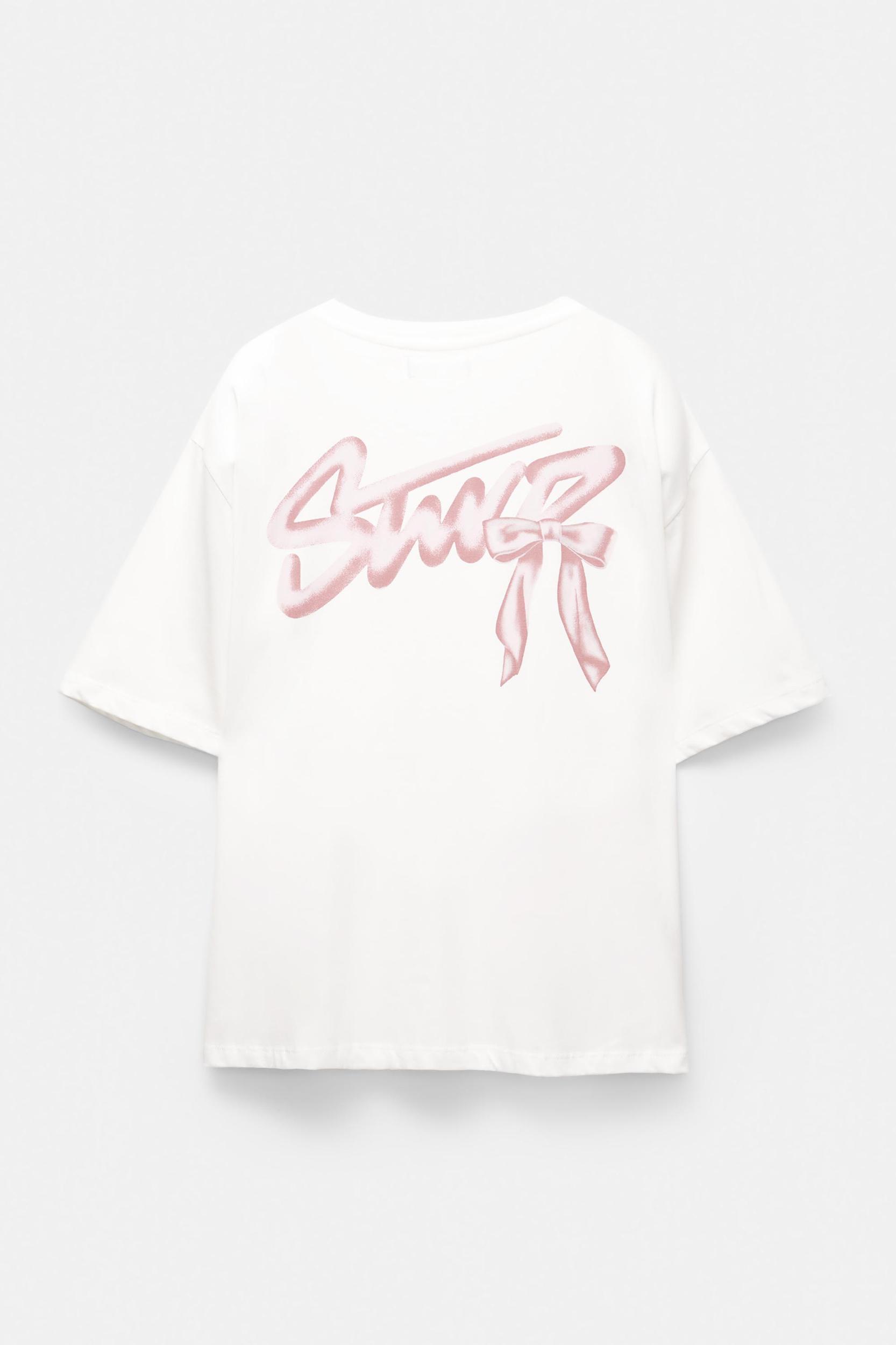 STWD T-shirt with a bow Product Image