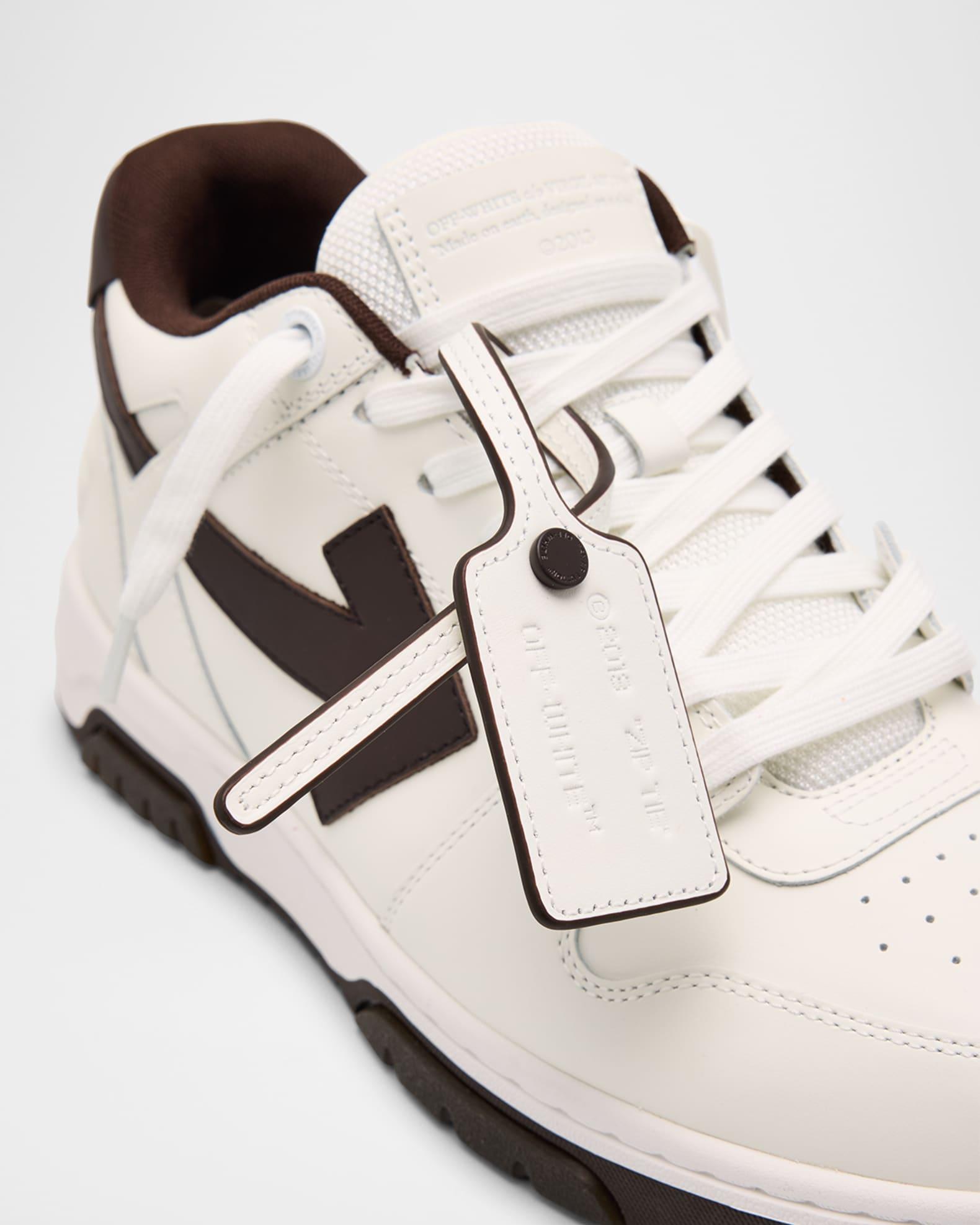 Men's Out Of Office Bicolor Leather Sneakers Product Image