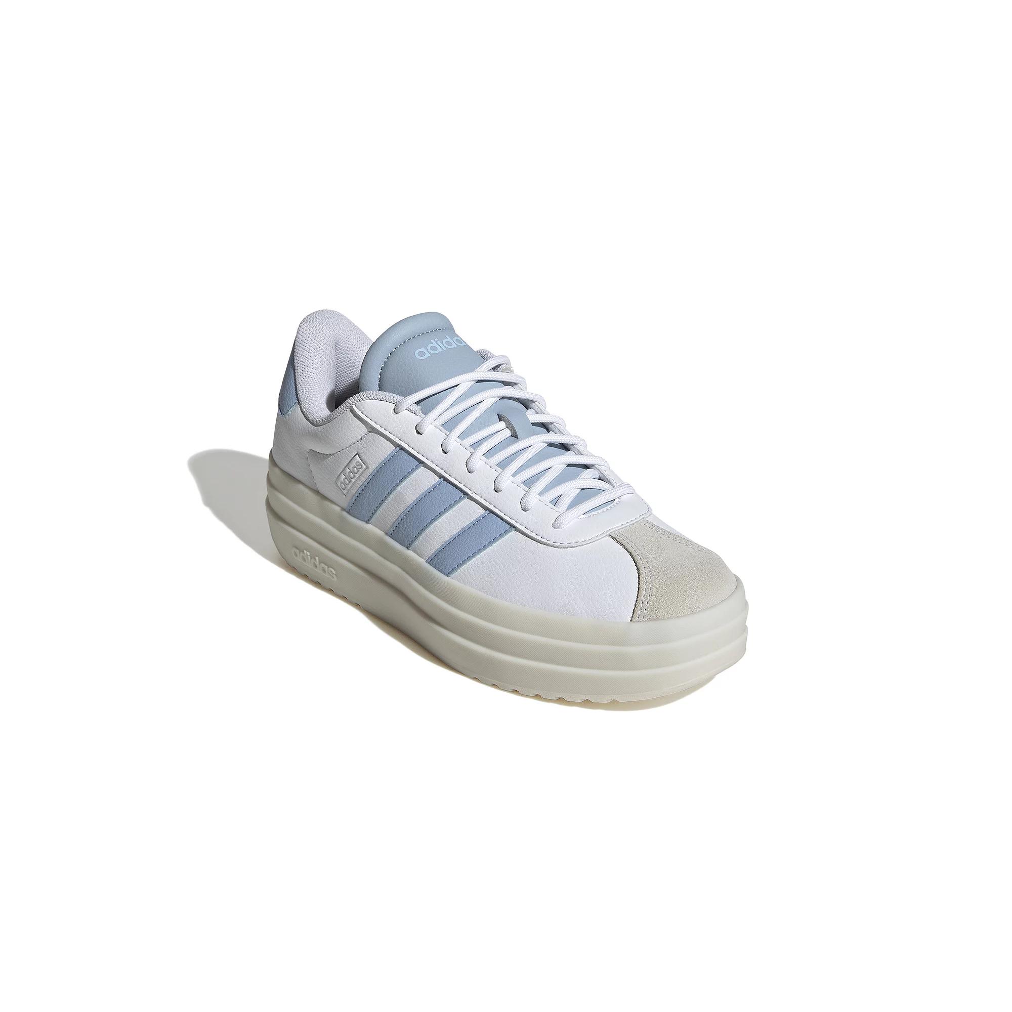 adidas VL Court Bold Women's Shoes, Size: 9, Blue White Product Image