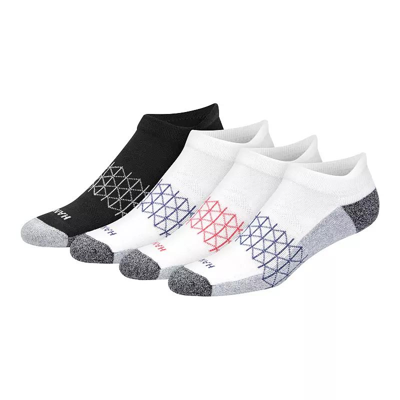 Men's Hanes® 3+1 Bonus Pack Ultimate Absolute Comfort No Show Socks with Heel Shield,  Product Image