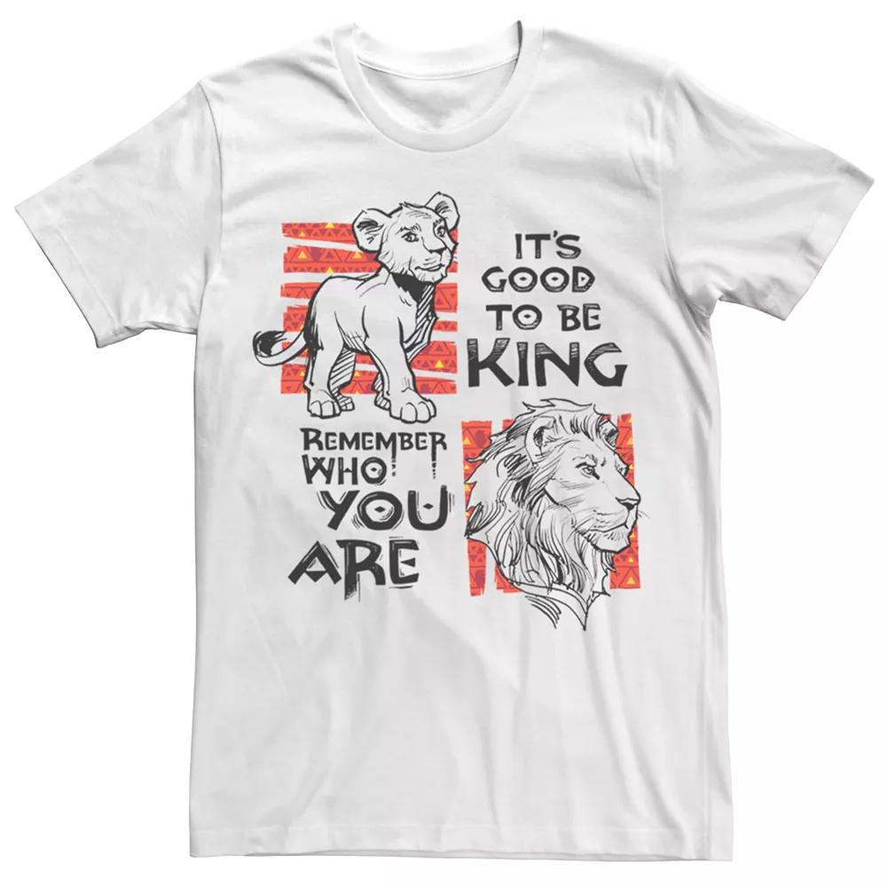 Disney's Lion King Men's Good To Be King Short Sleeve Tee,  Product Image