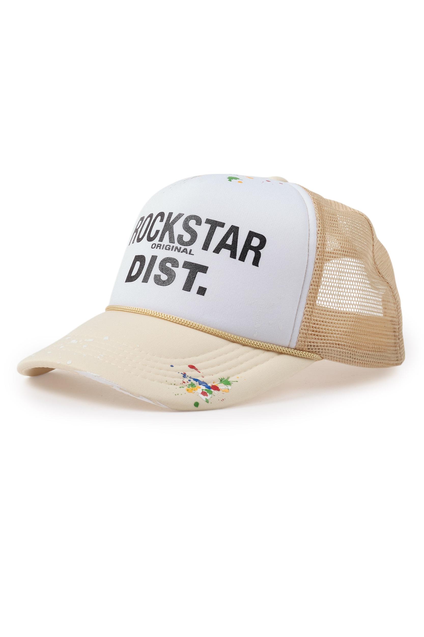 Neptune Beige/White Trucker Hat Male Product Image