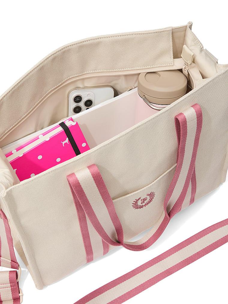 Crossbody Canvas Tote Bag Product Image