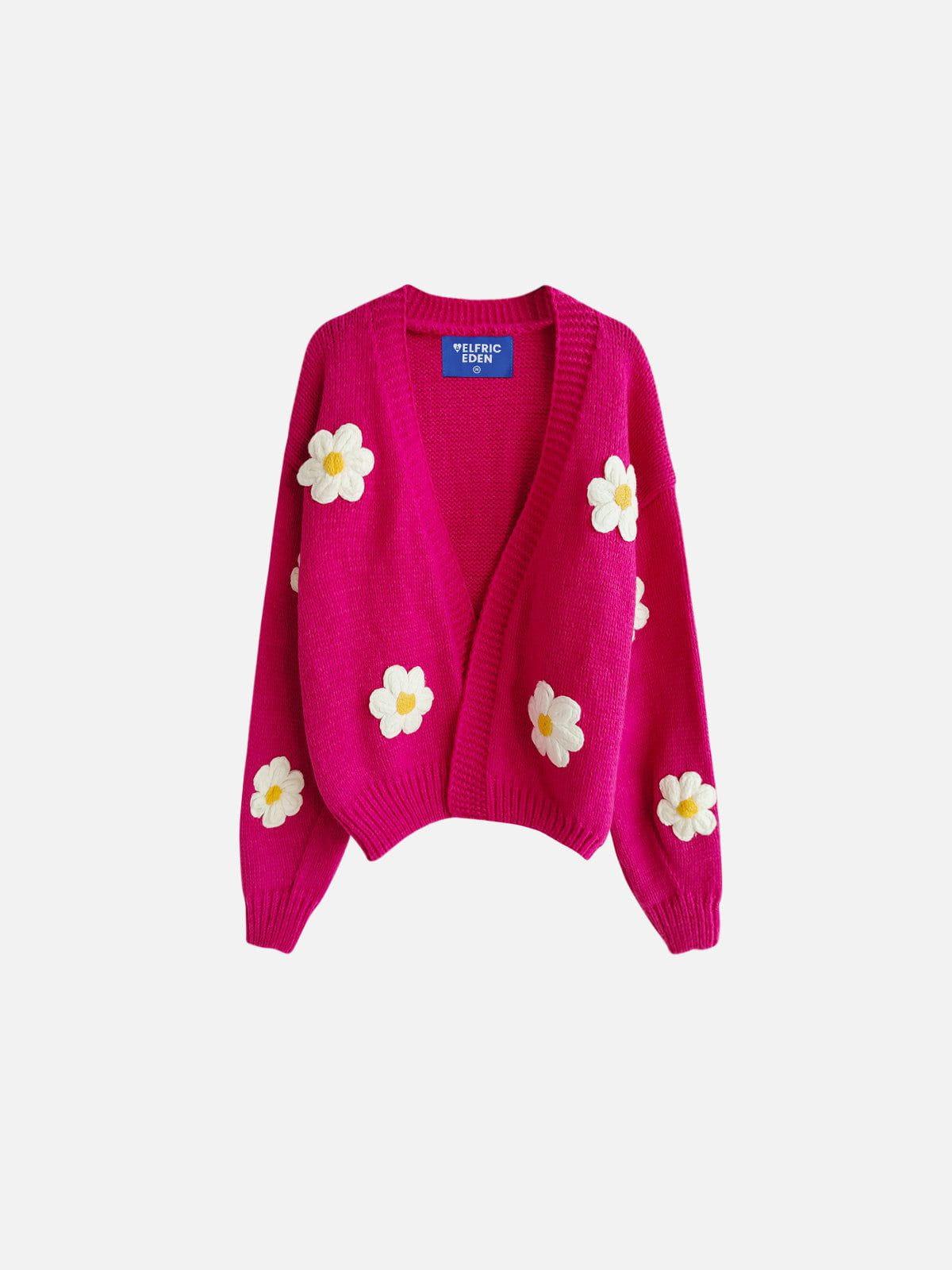 Aelfric Eden Crochet Flower Cardigan Female Product Image