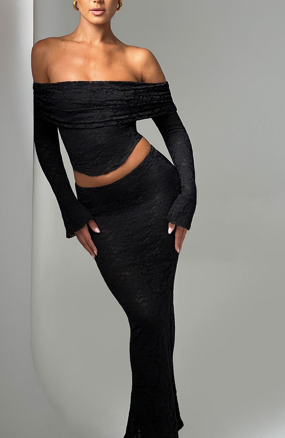 Blanca Top - Black Product Image