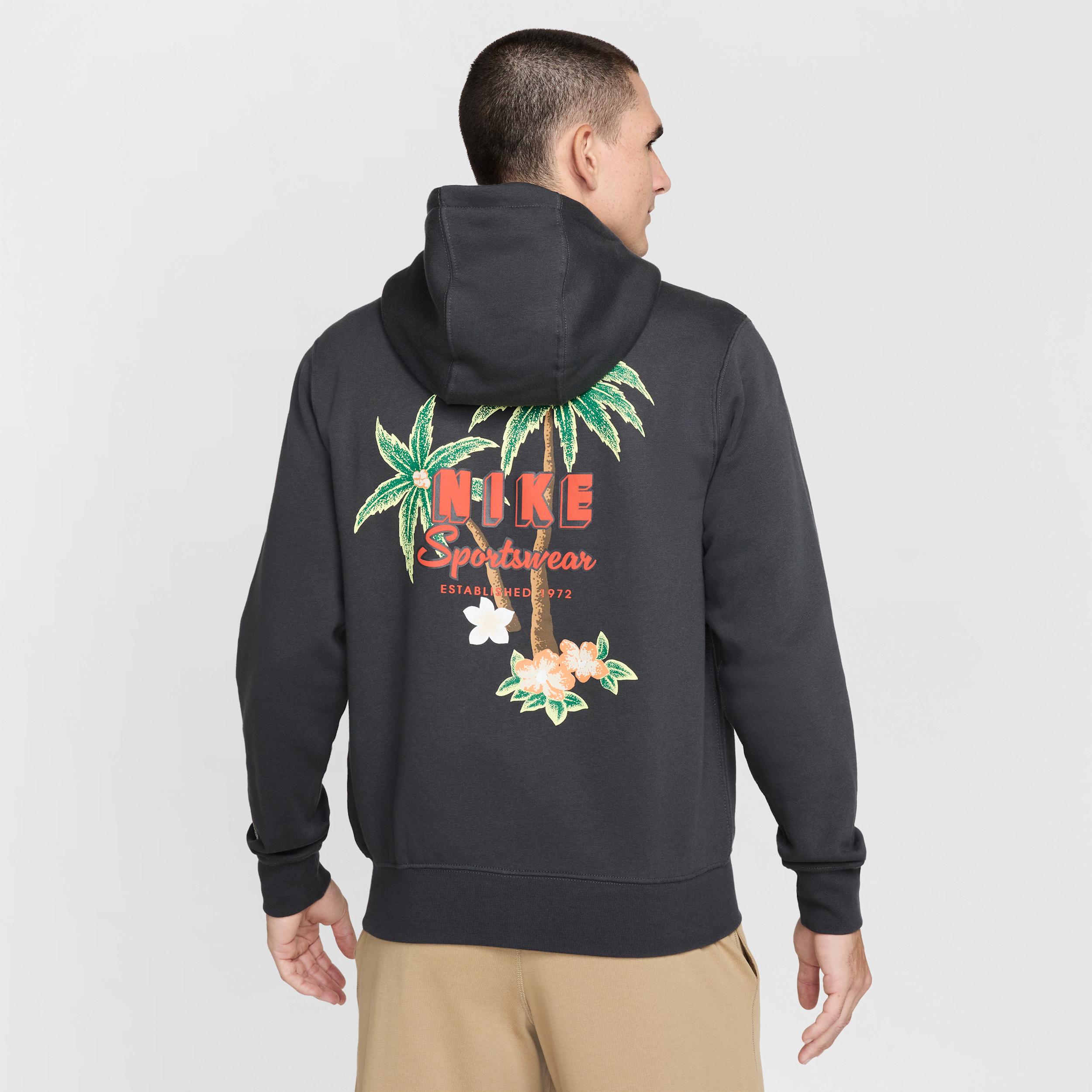 Nike Men's Club Full-Zip Fleece Hoodie Product Image