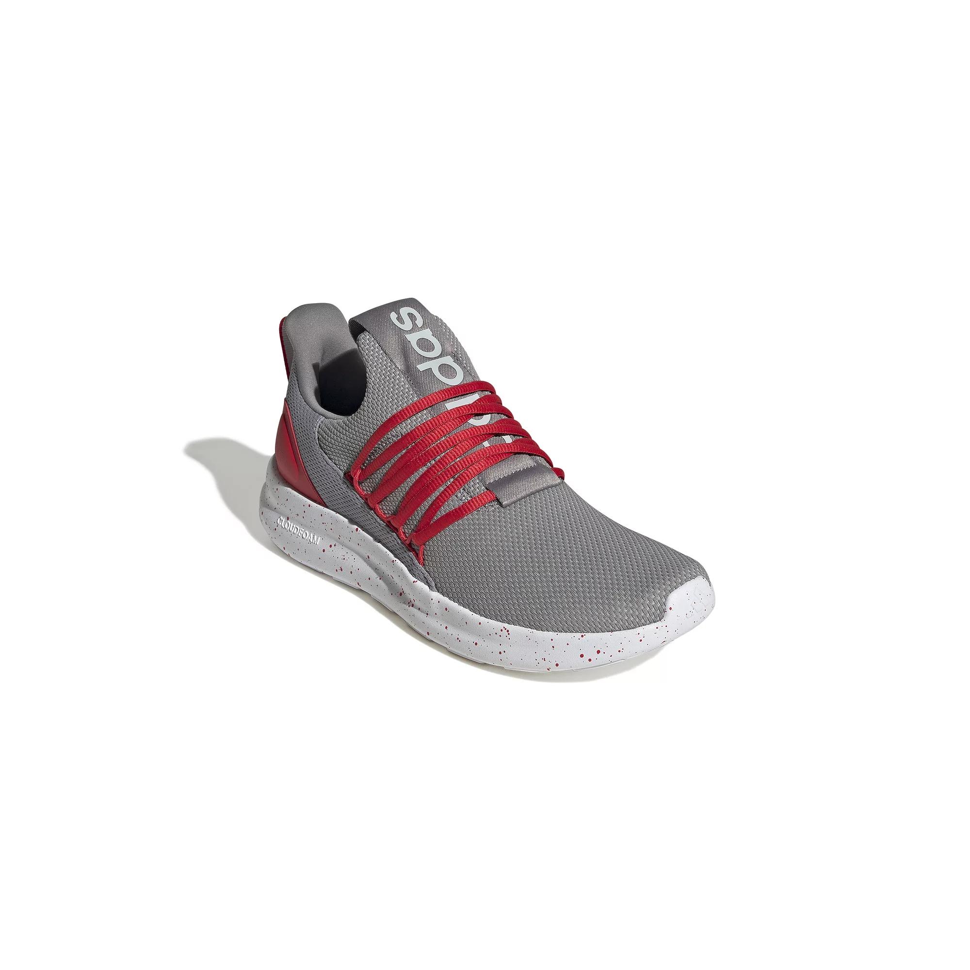 adidas Lite Racer Adapt 7.0 Men's Running Shoes, Size: 14, Gray Red White Product Image