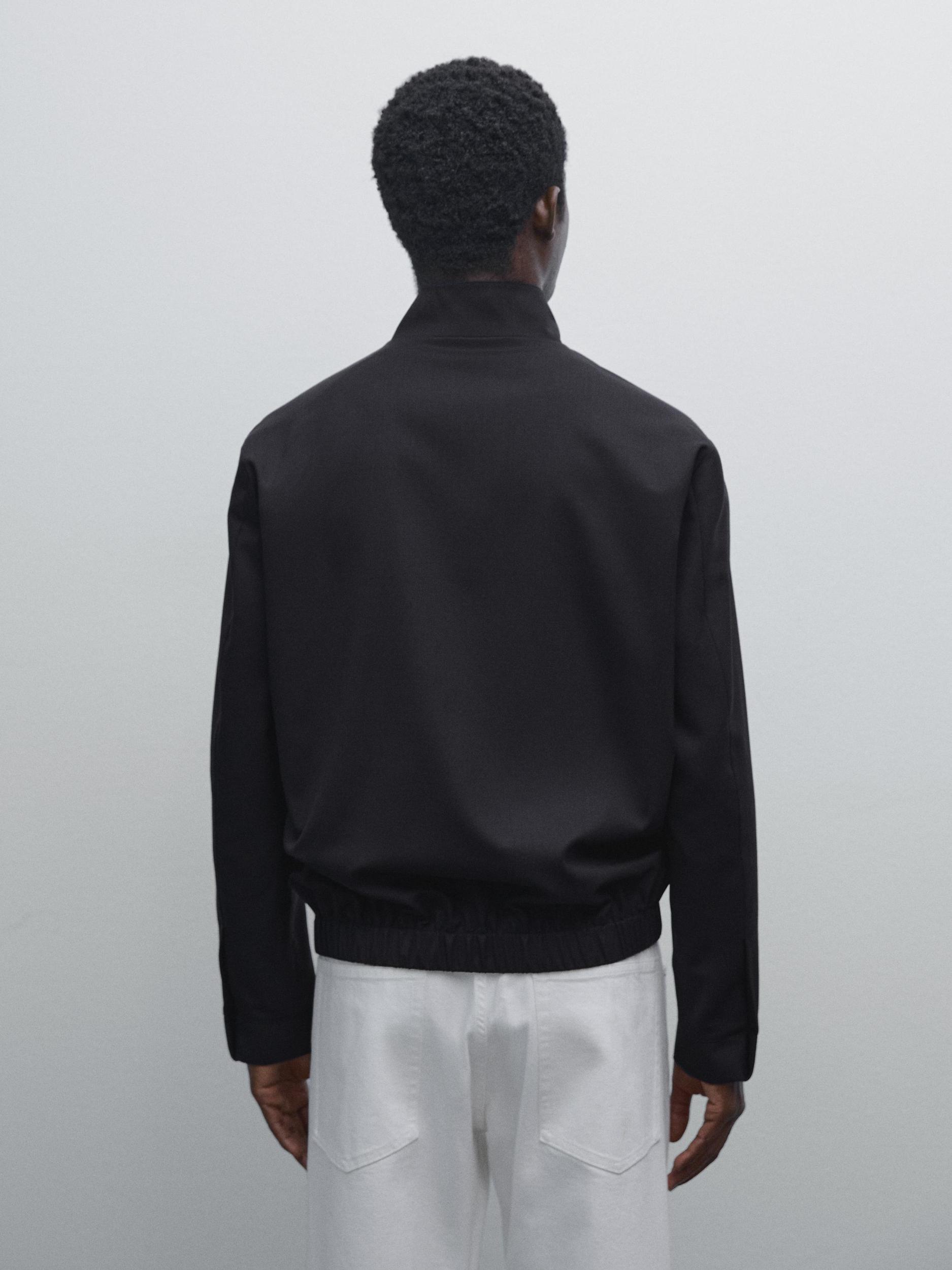 Wool blend jacket Product Image