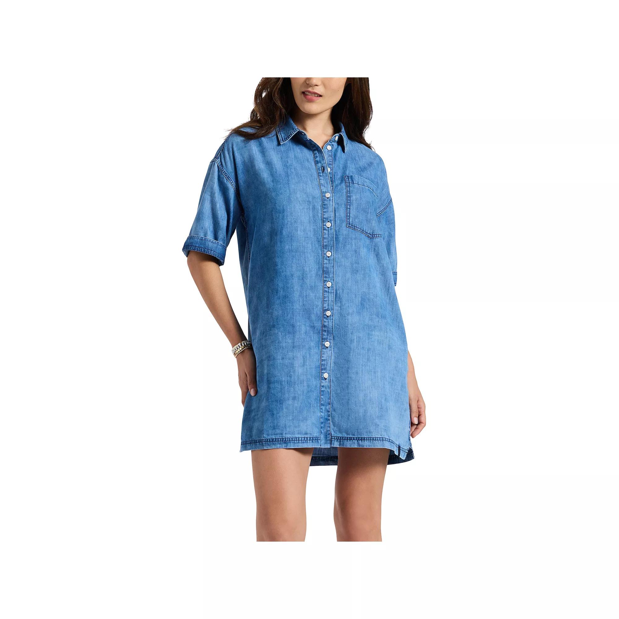 Women's Buffalo Jeans Rylana Shirt Dress, Size: Large, Classic Vintage Product Image