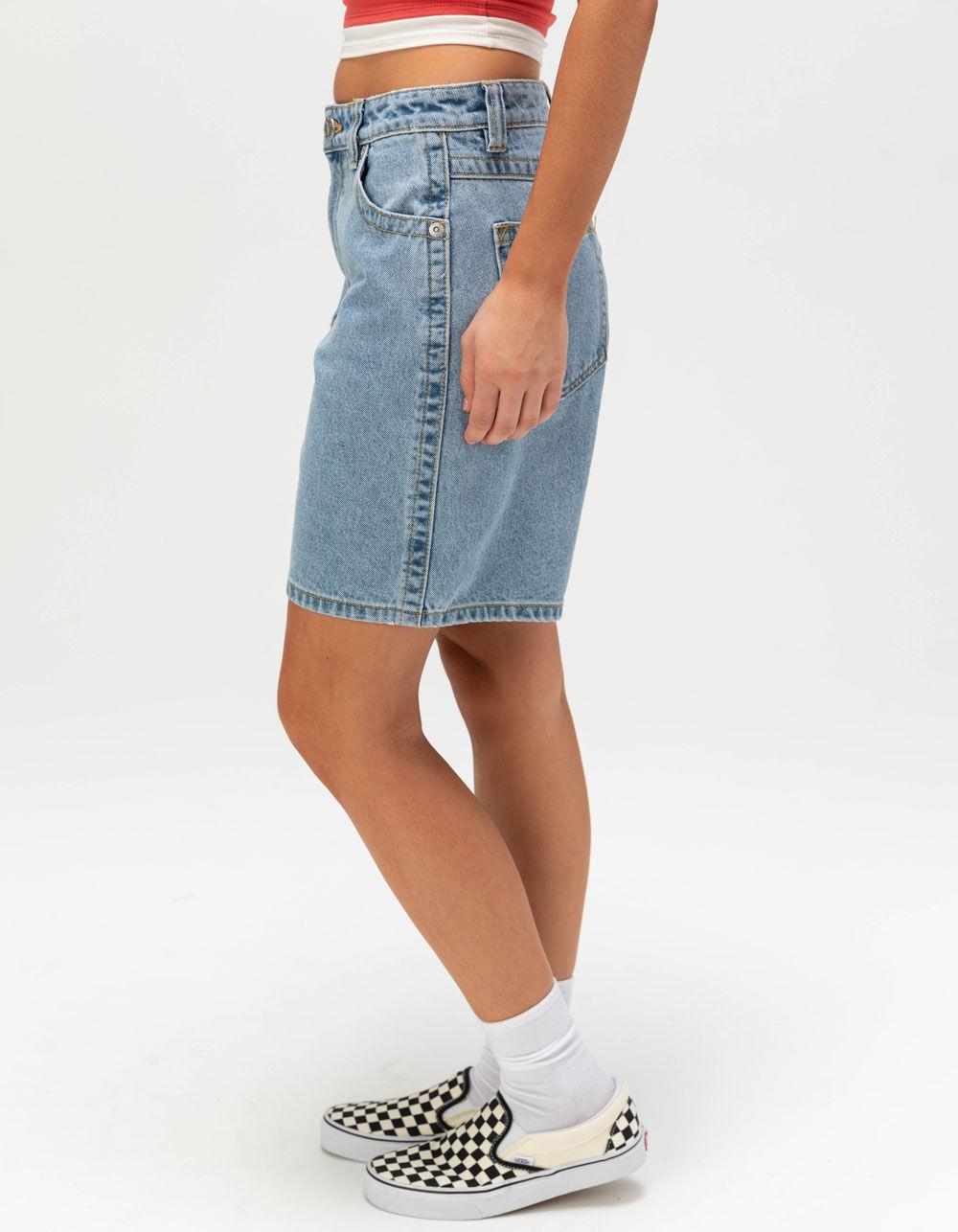 ABRAND x Rip Curl Carrie Womens Denim Shorts - DENIM Product Image