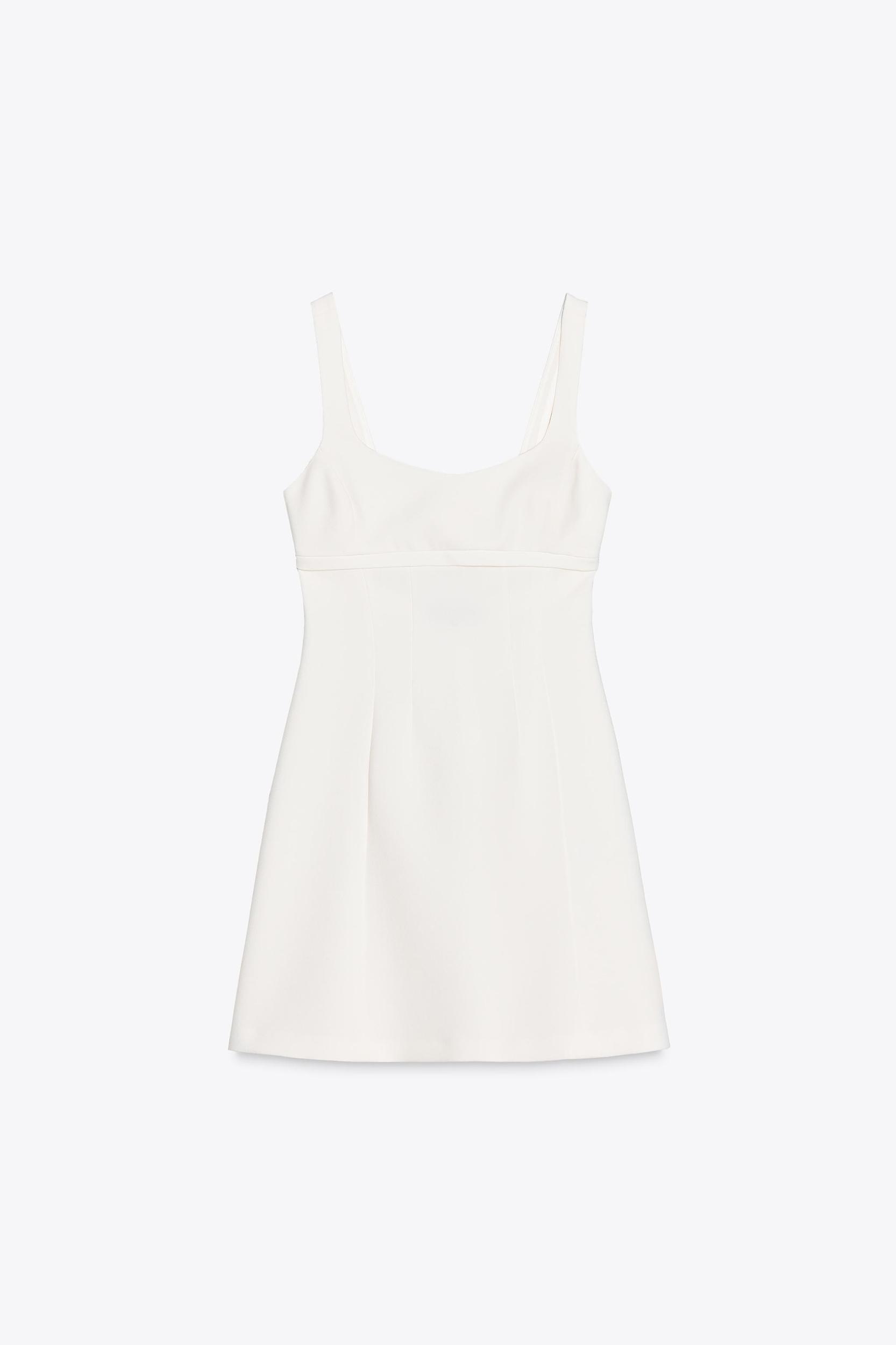 A-LINE SILHOUETTE MINI DRESS Product Image