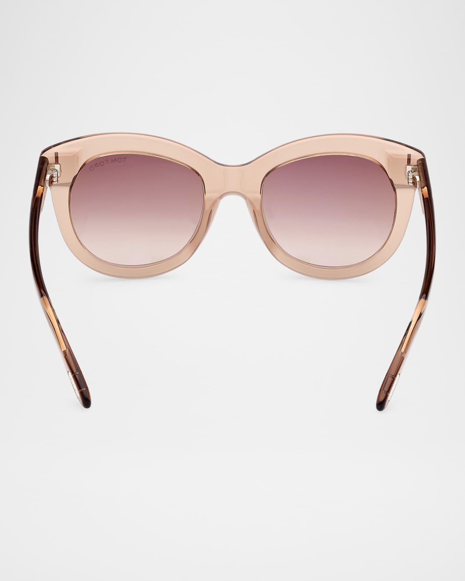 Odette Round Acetate Sunglasses Product Image