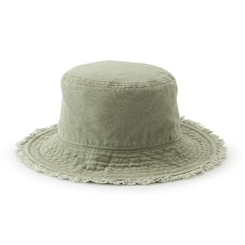 Women's Sonoma Goods For Life® Bucket Hat, Siver Green Product Image