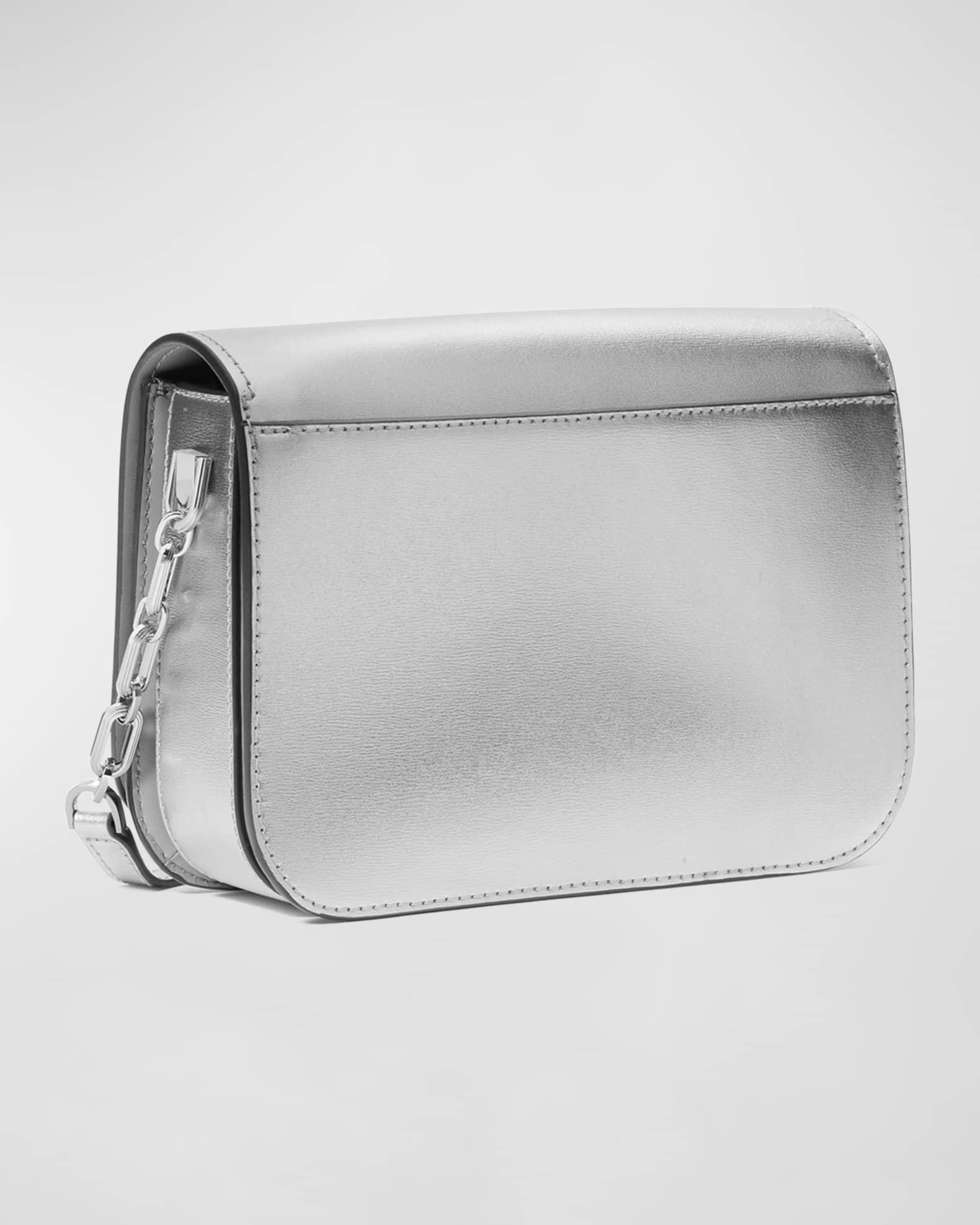 Delancey Flap Metallic Leather Crossbody Bag Product Image