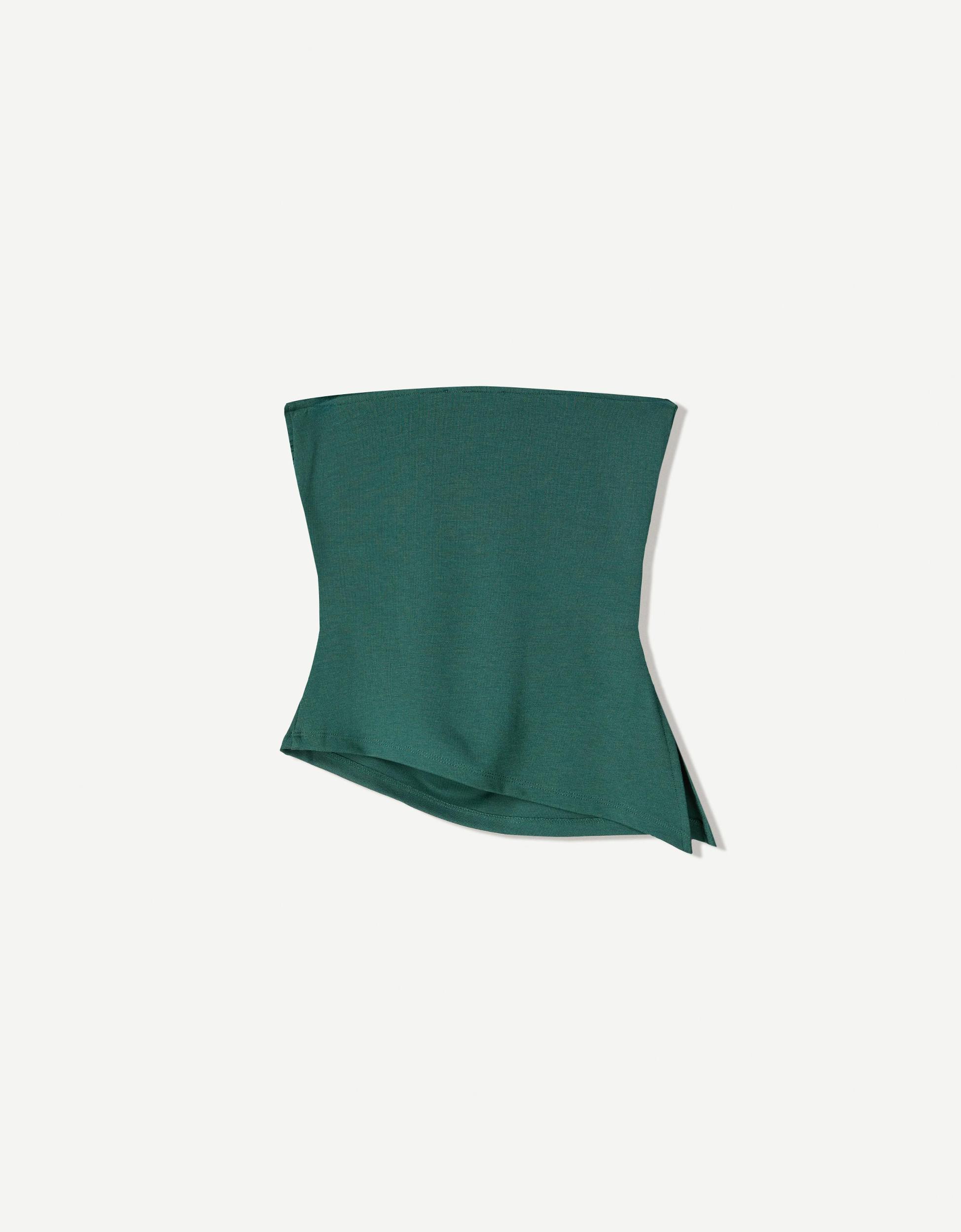 Bandeau top with gathered detail Product Image