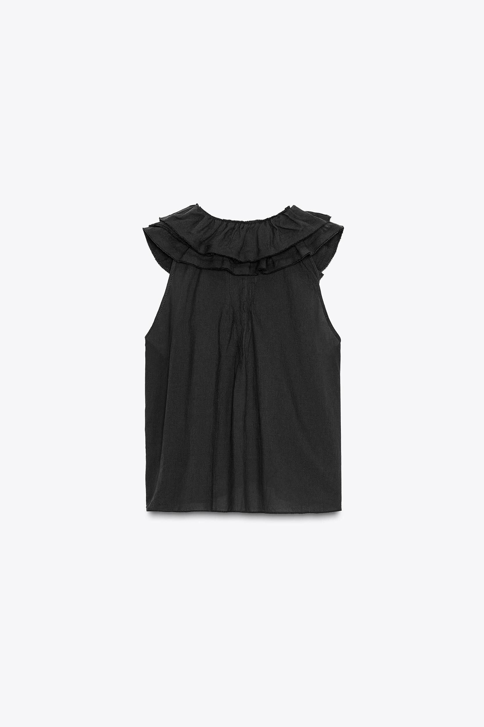 ZW COLLECTION RUFFLED TOP Product Image