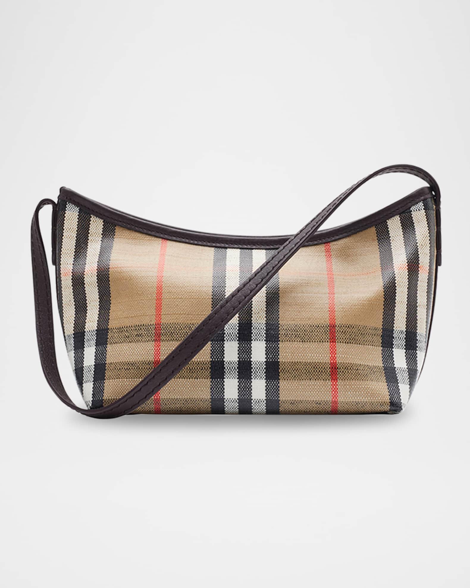 Highlands Check Jacquard Shoulder Bag Product Image