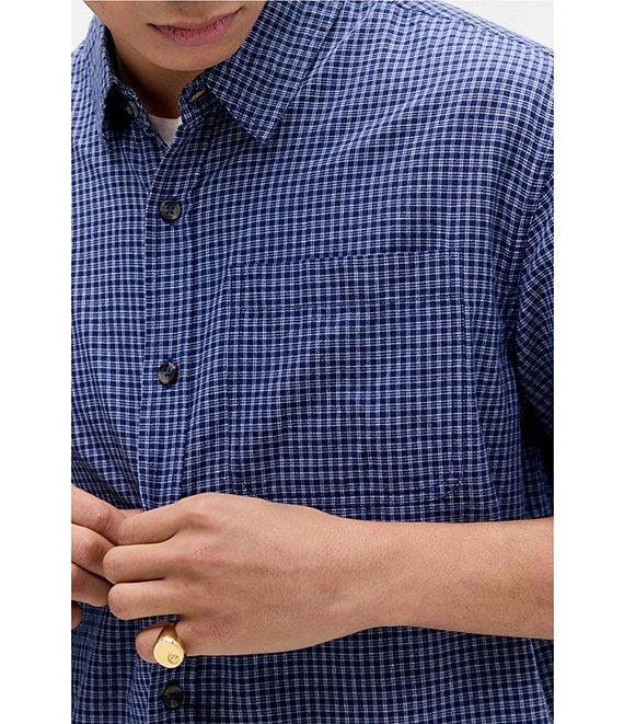 BDG Urban Outfitters Short Sleeve Boxy Check Shirt Product Image