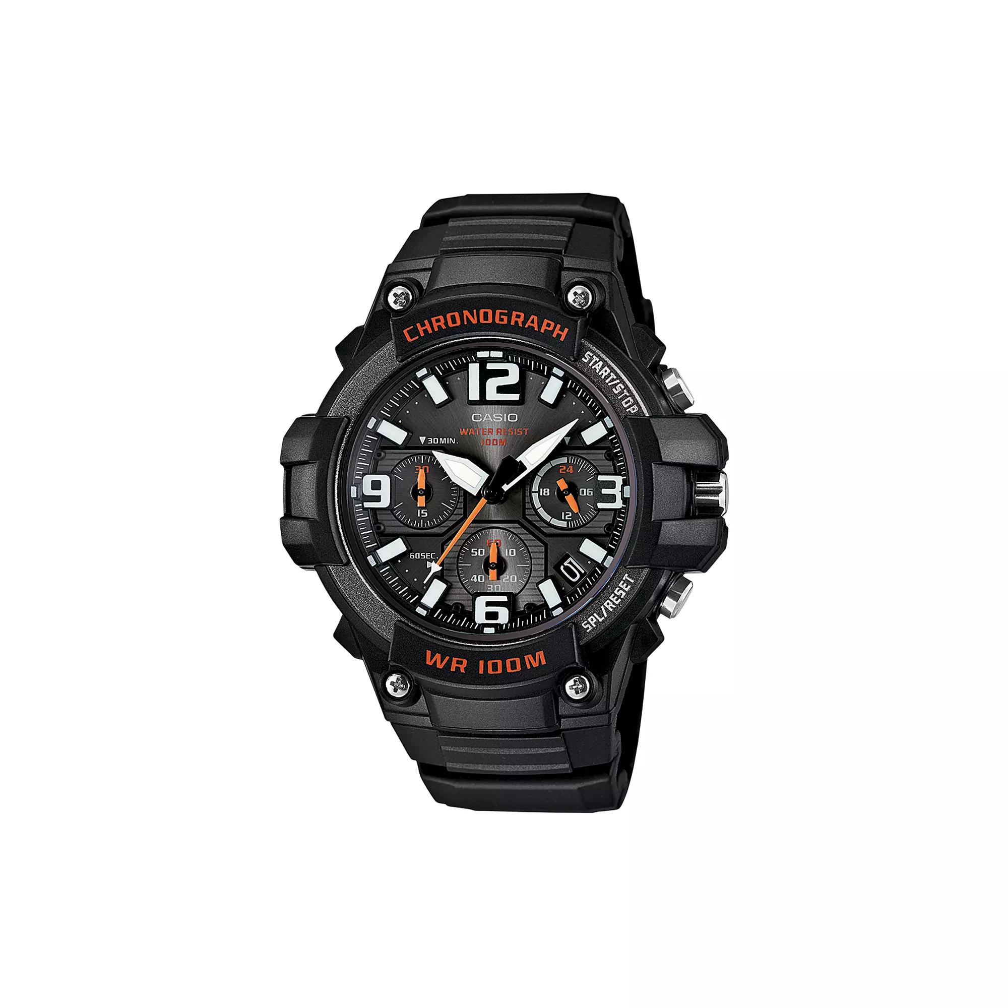 Casio Men's Sports Chronograph Watch, Red Product Image