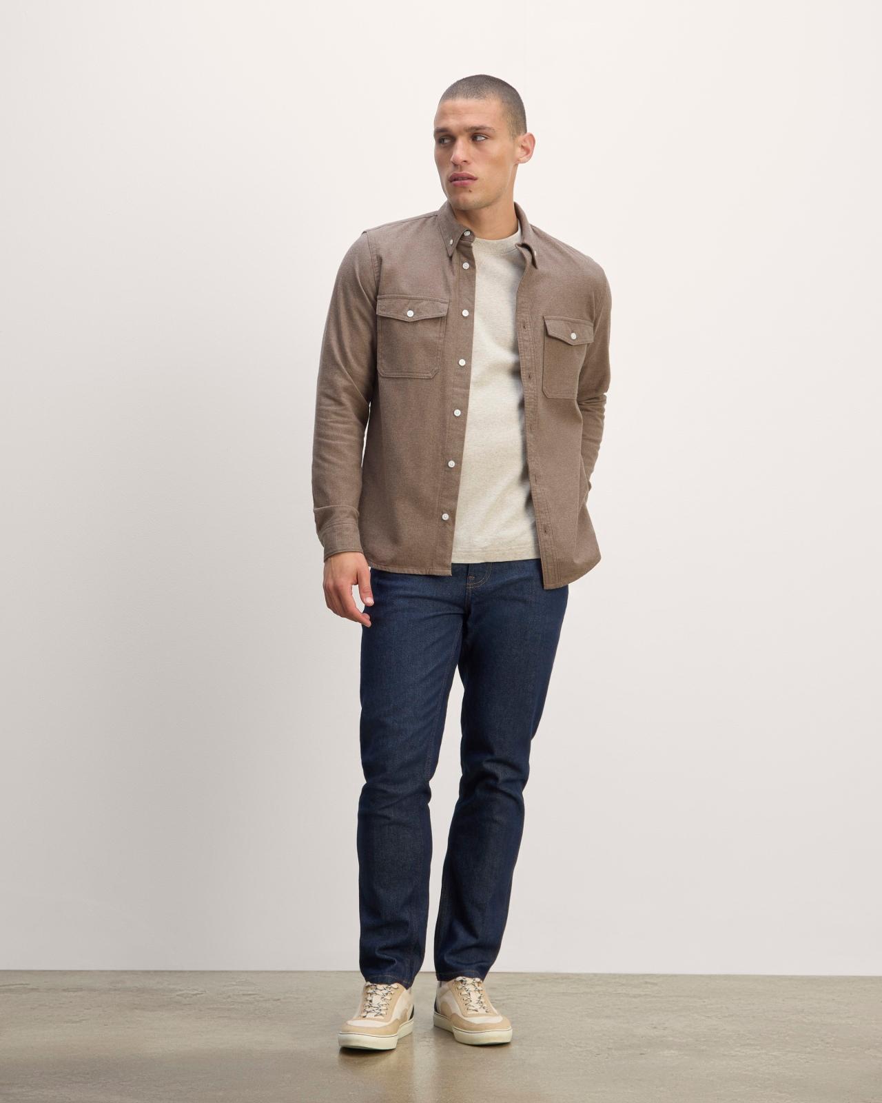 Mens Brushed Flannel Shirt by Everlane Product Image