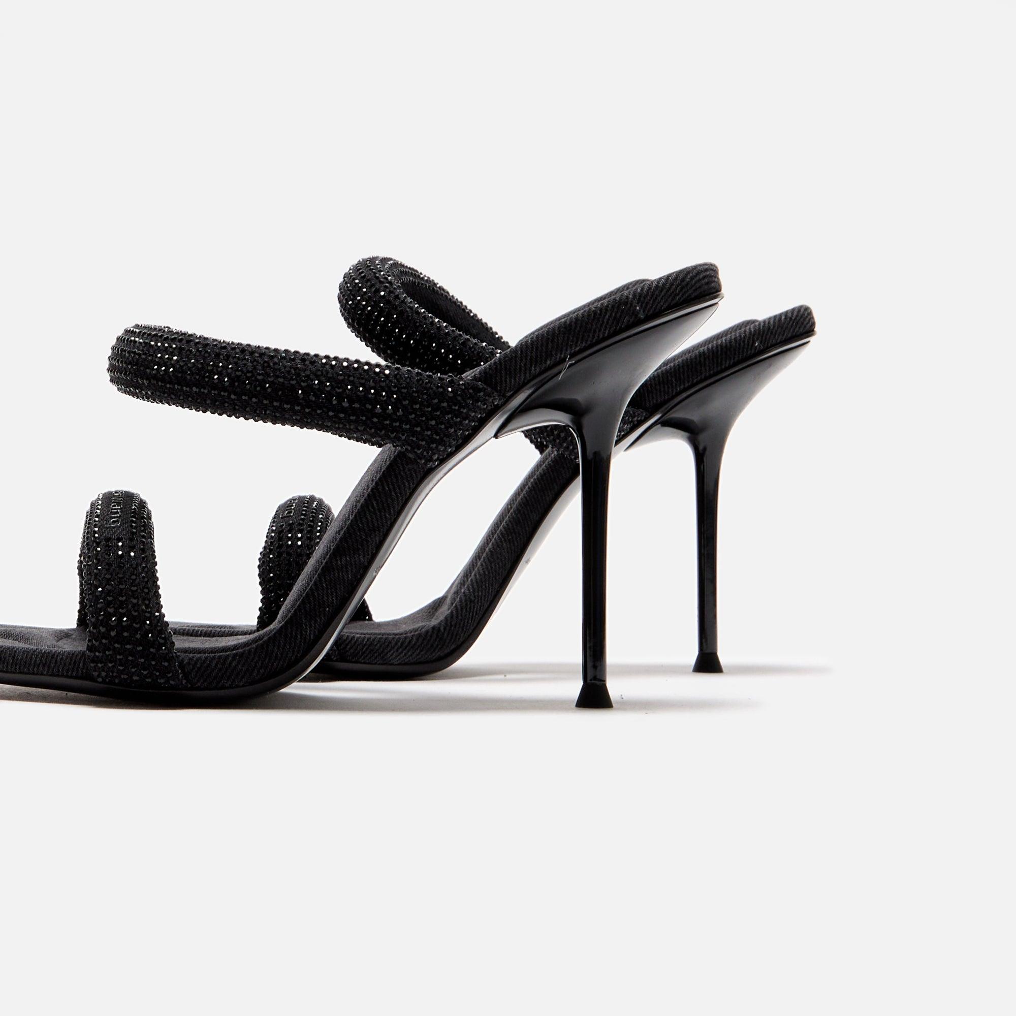 Alexander Wang Julie Tubular Sandal - Washed Black Female Product Image