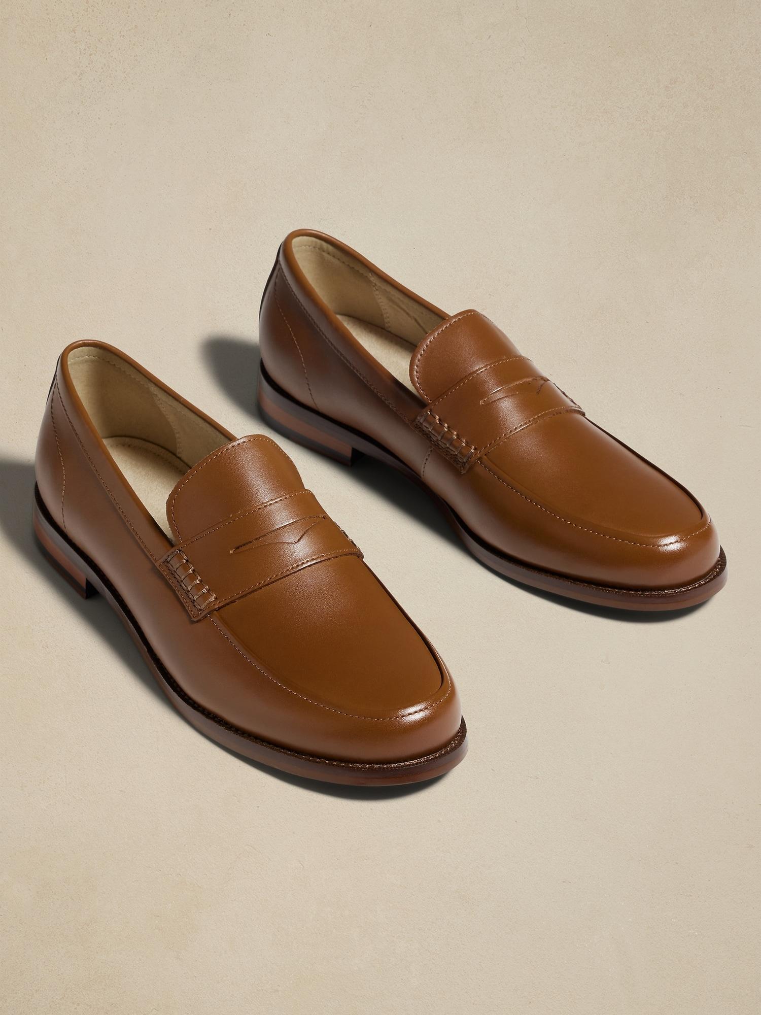 Leather Penny Loafer Product Image
