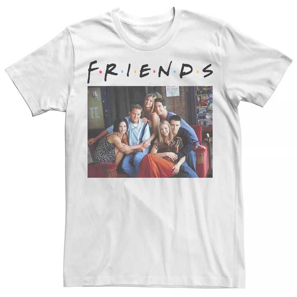 Men's Friends Classic Logo Group Portrait Tee,  Product Image