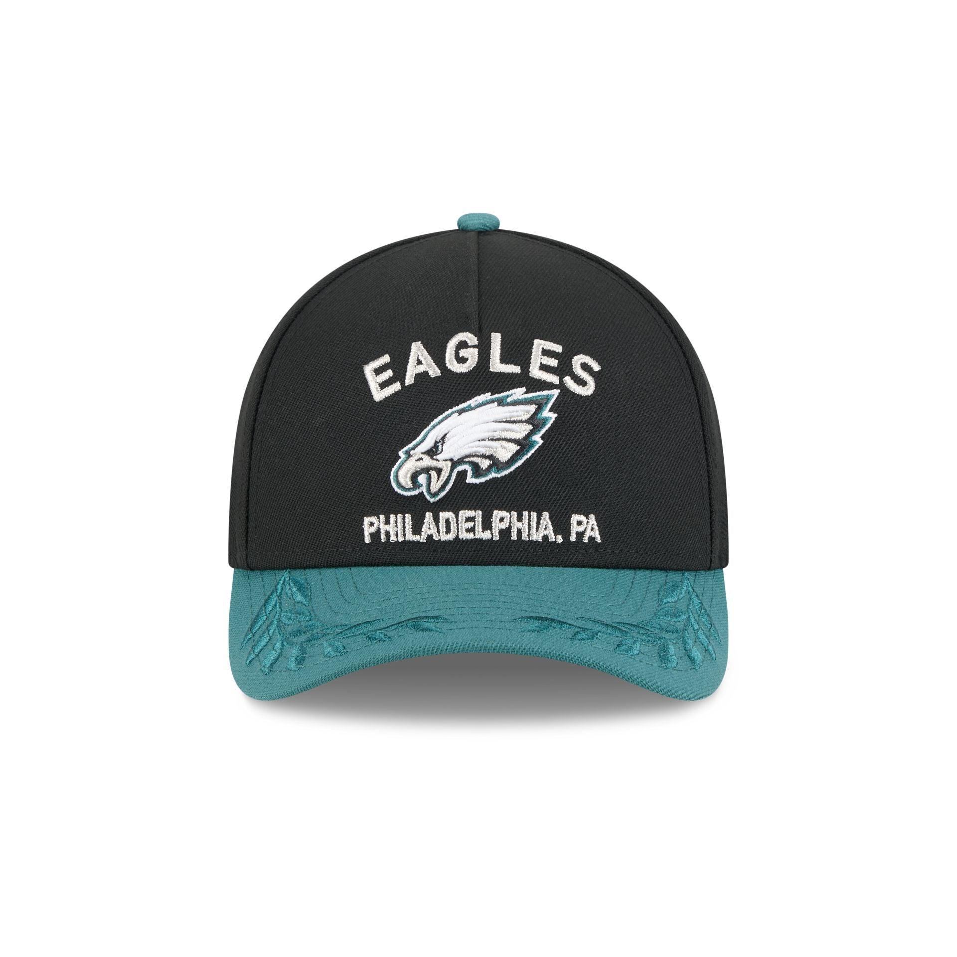 Philadelphia Eagles 2025 Draft 9FORTY M-Crown A-Frame Snapback Hat Male Product Image