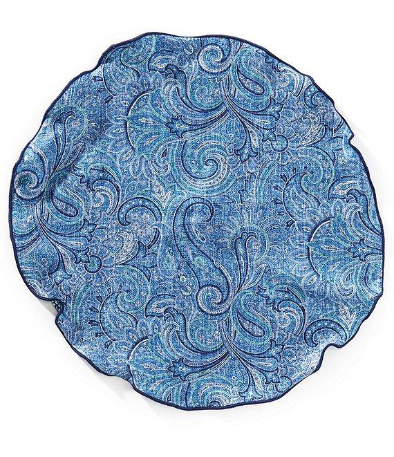 Edward Armah Paisley Floral Silk Pocket Square Product Image