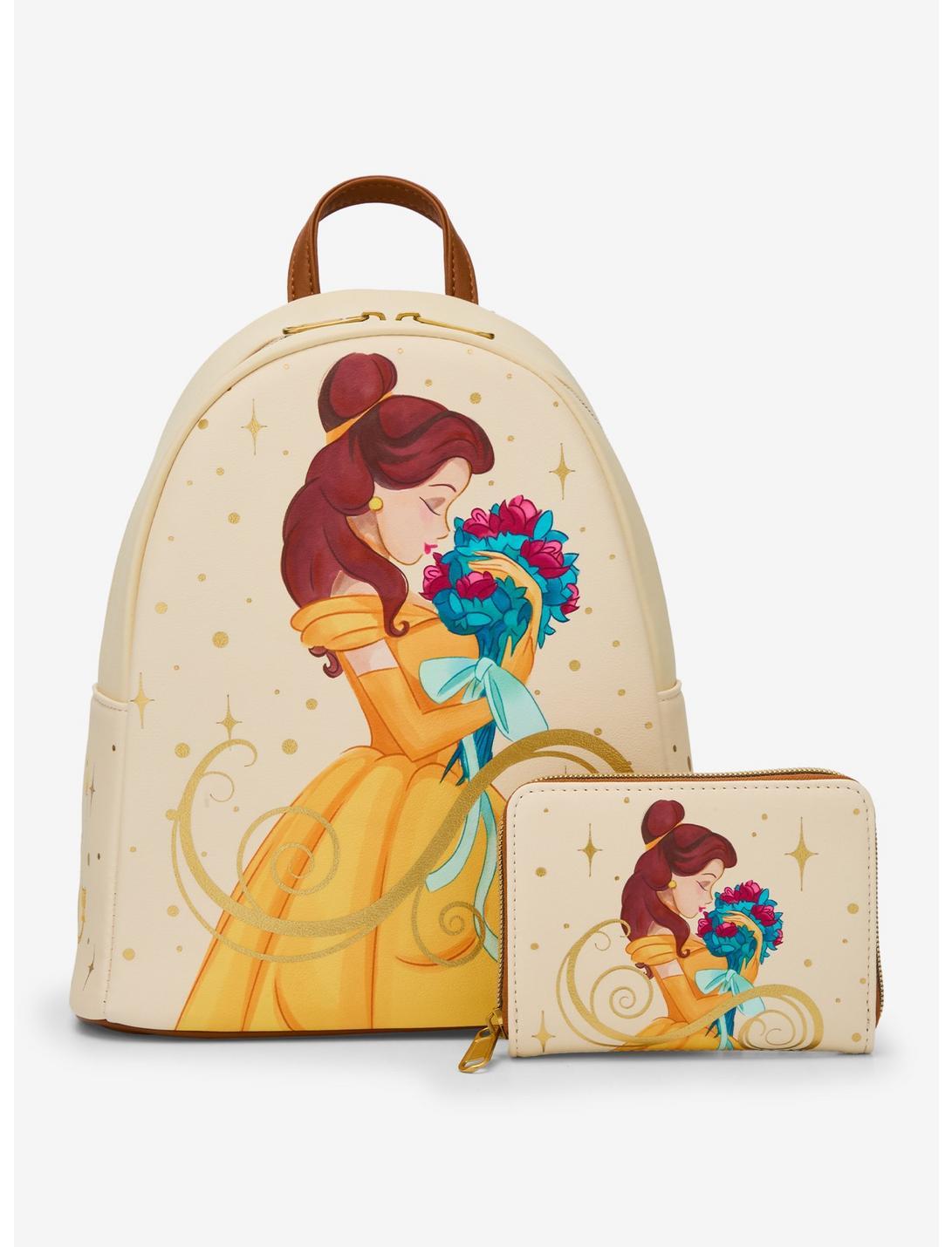 Loungefly Disney Beauty And The Beast Belle Bouquet Mini Backpack Product Image