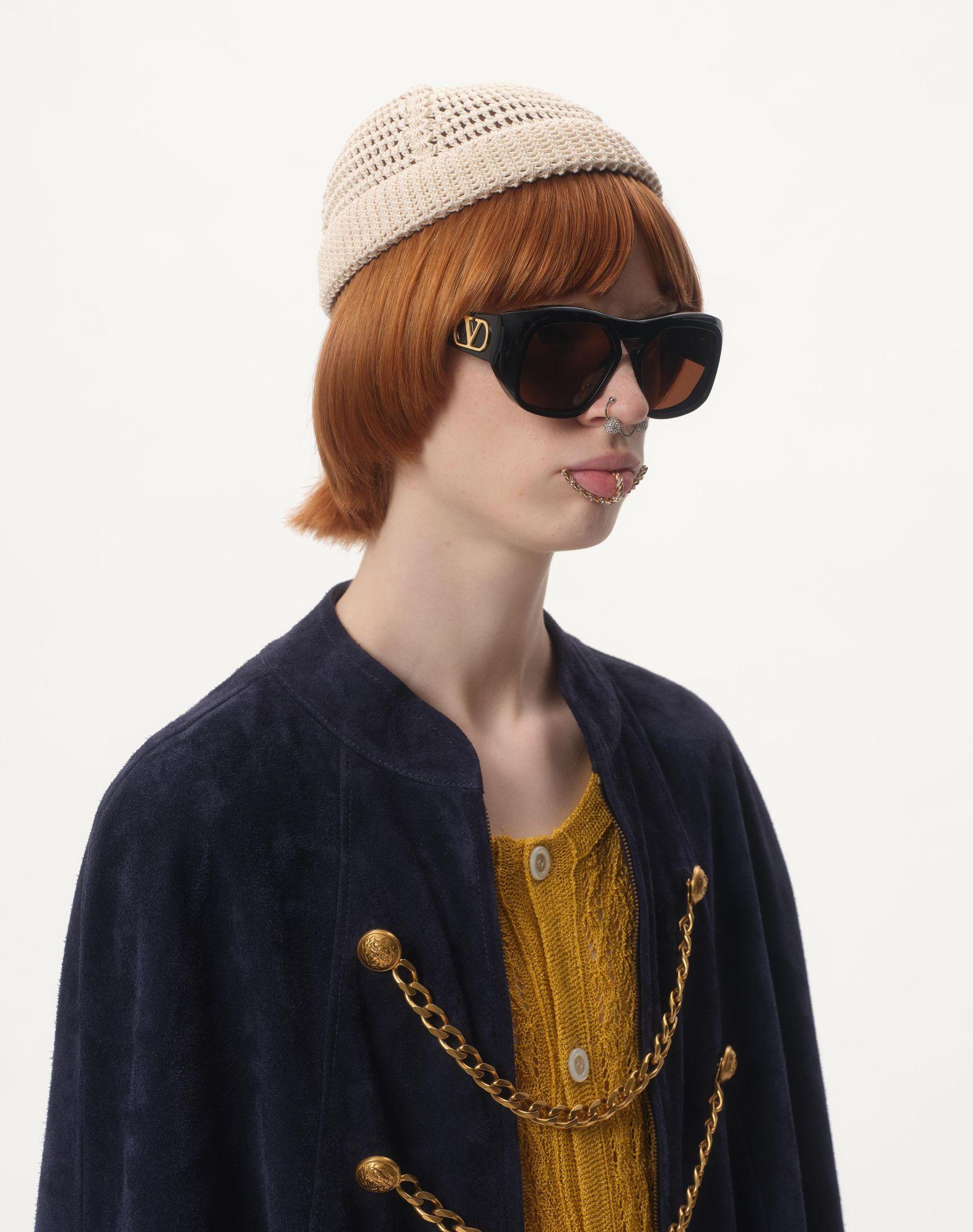 Vlogo Signature Knitted Cotton Beanie Product Image