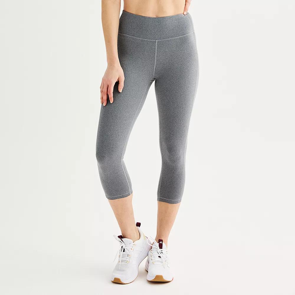 Women's Tek Gear® Essential Soft Capri Leggings,  Product Image