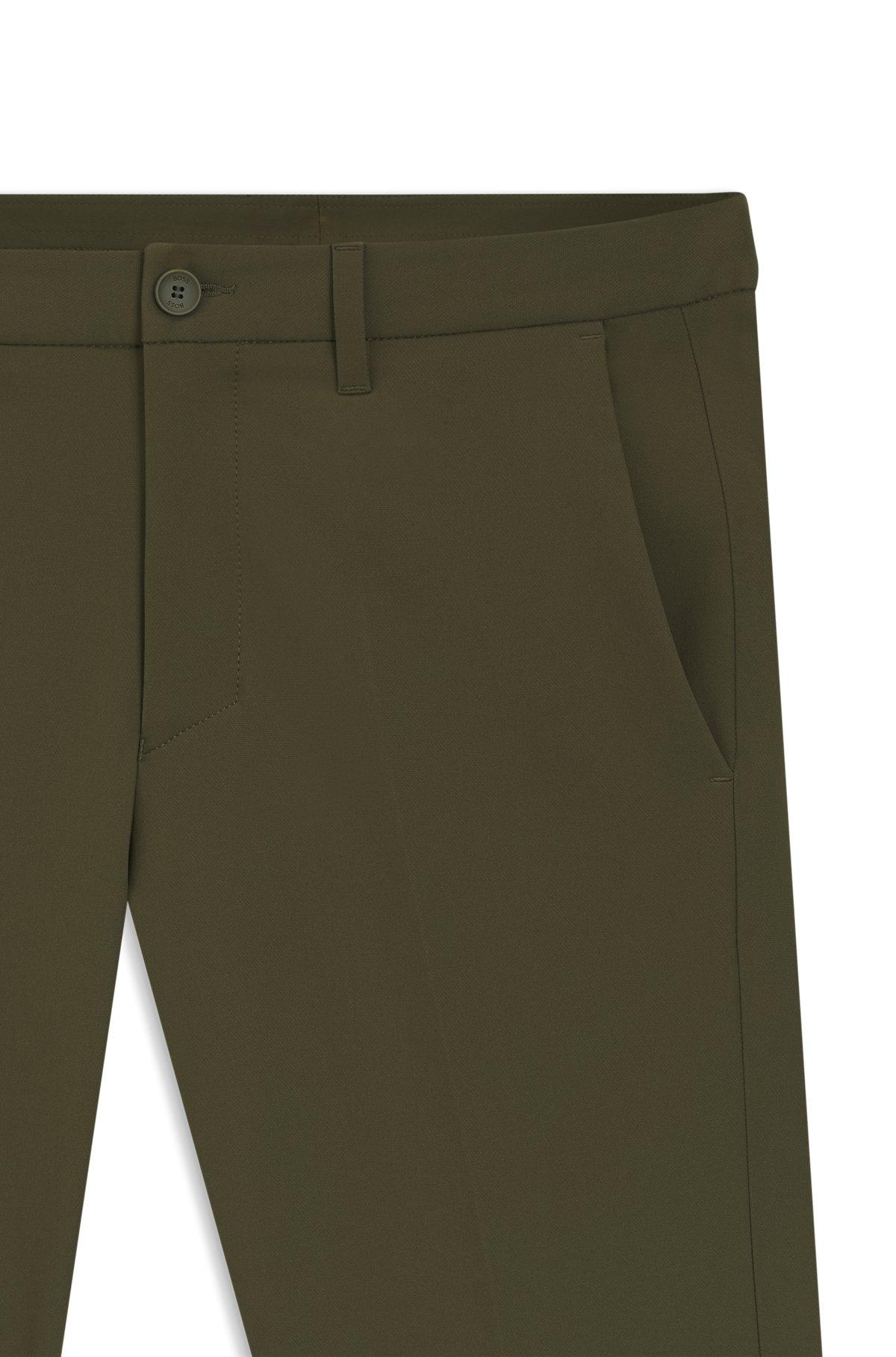 Slim-fit pants in water-repellent stretch fabric Product Image