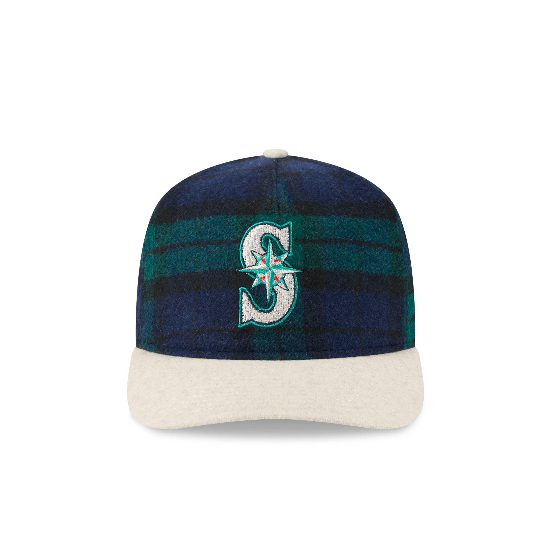 Seattle Mariners Plaid Letterman 19TWENTY Adjustable Hat Male Product Image