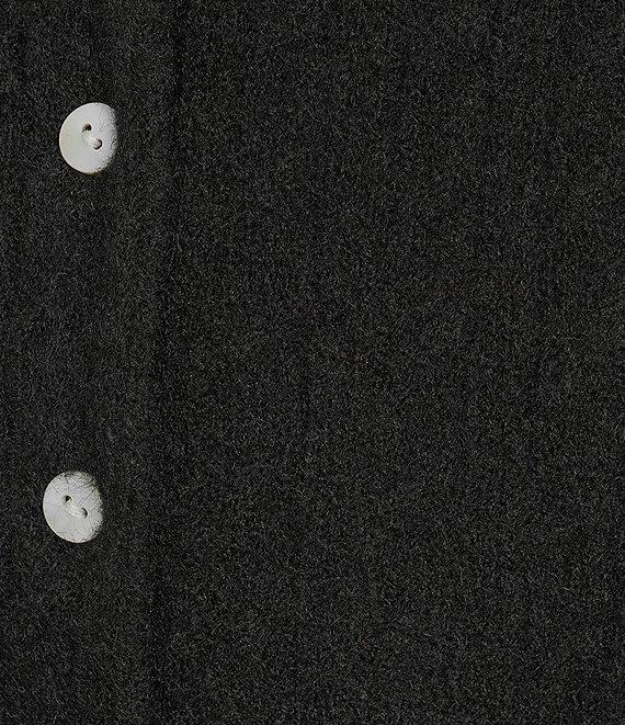 Things Between Cable Knit Button Front Short Sleeve Cardigan Product Image