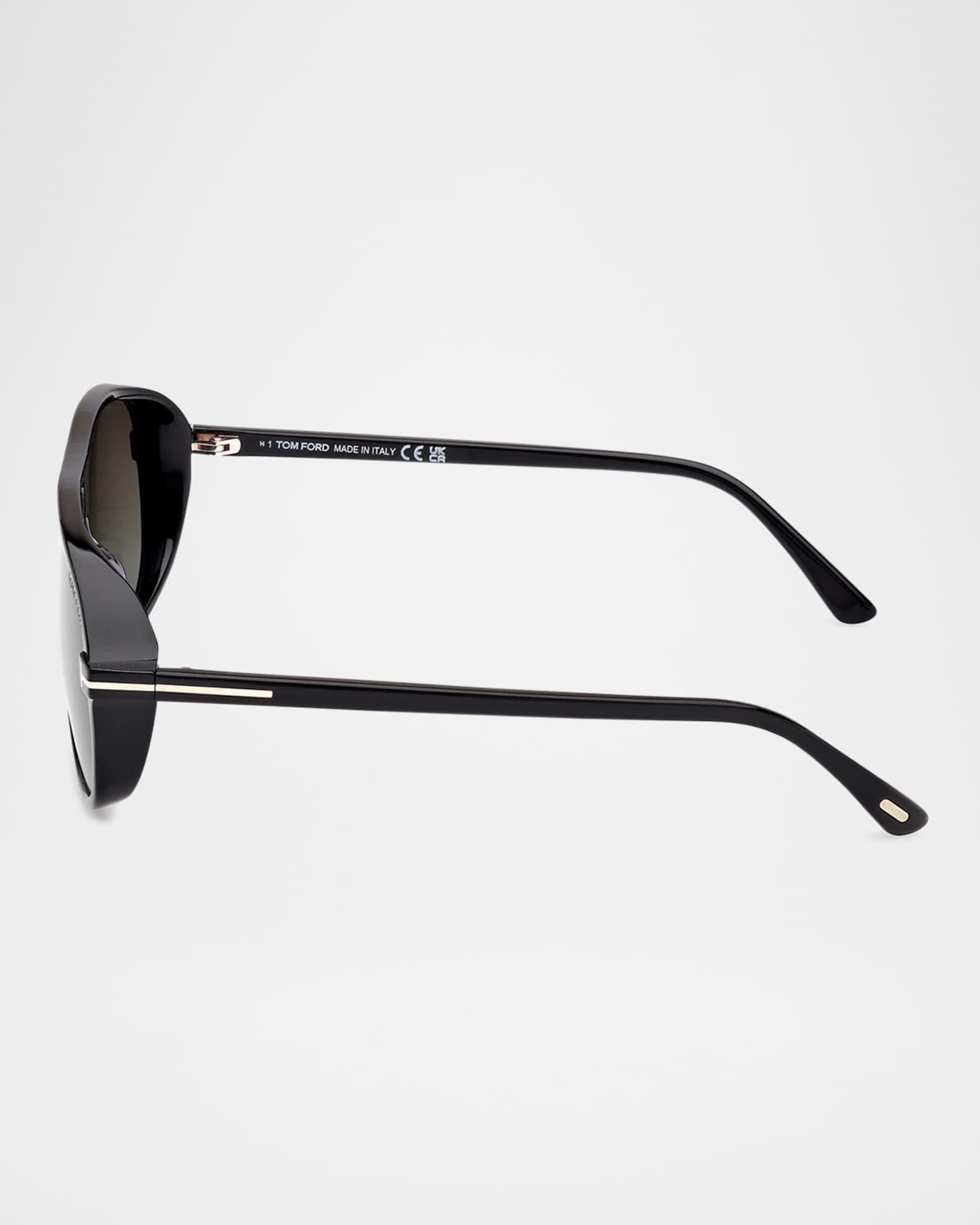 Mens Guillaume Acetate Aviator Sunglasses Product Image