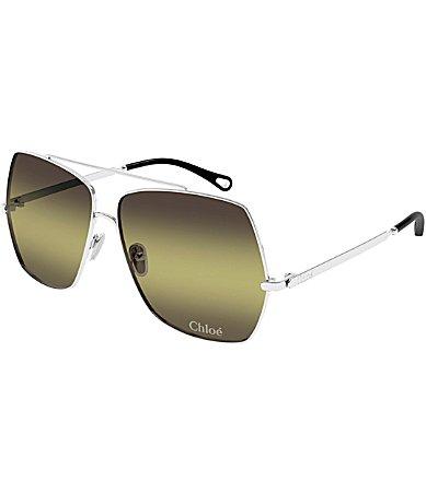 Womens Aly Fashion Show 62MM Squared Sunglasses Product Image