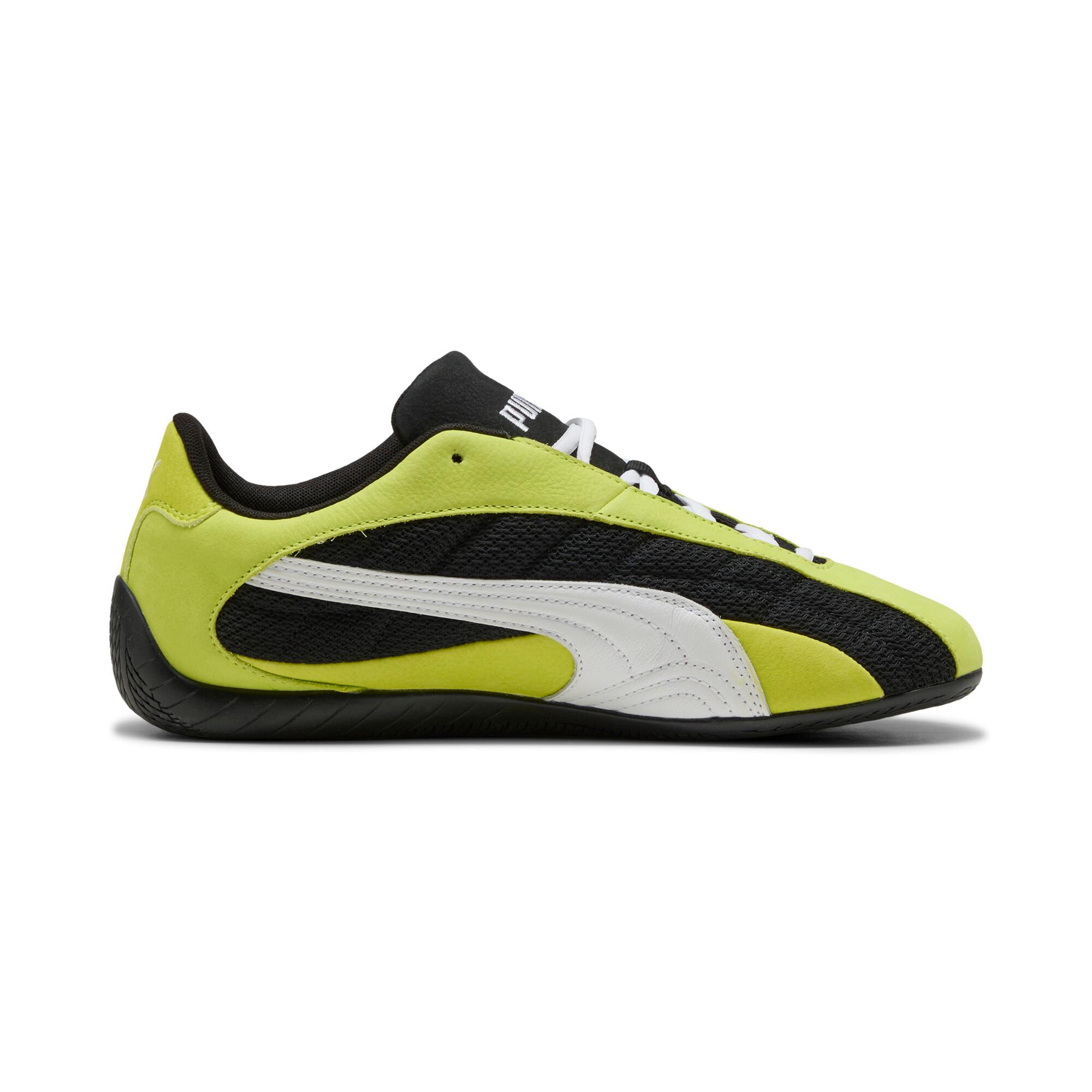 PUMA Speedcat Plus Sneakers Unisex in Lime Smash/White Product Image