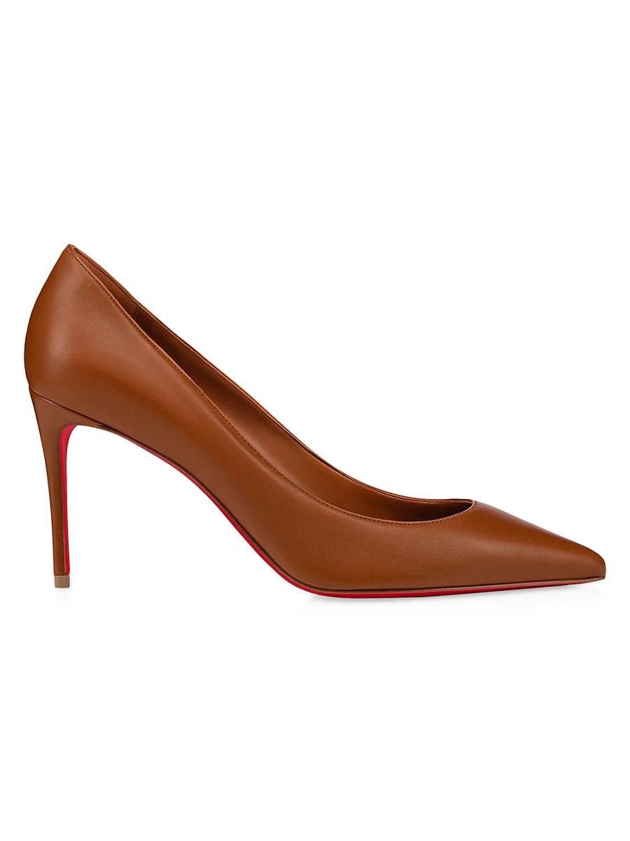 Womens Kate Nappa Leather 85MM Pumps Product Image