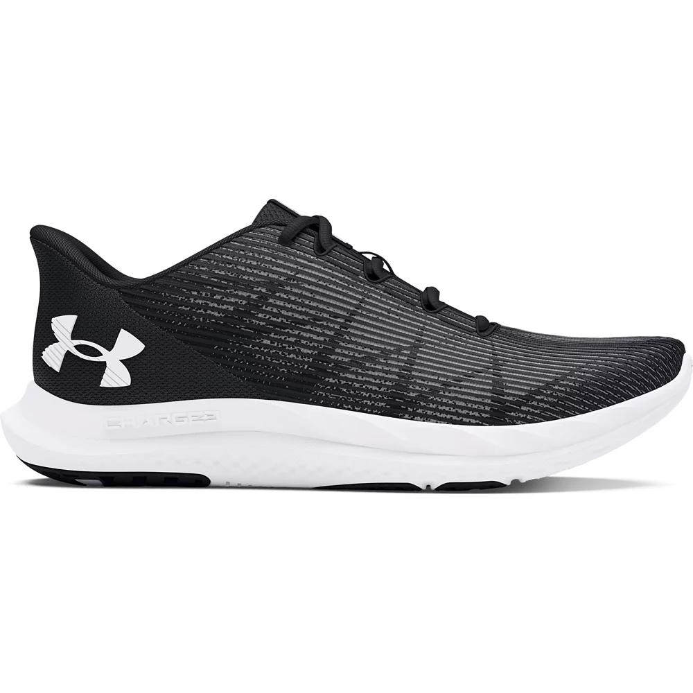 Under Armour Charged Speed Swift Men's Running Shoes, Size: 11.5, Black White White Product Image