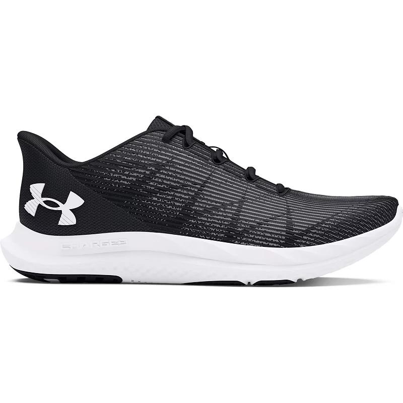 Under Armour Charged Speed Swift Men's Running Shoes, Size: 11.5, Black White White Product Image